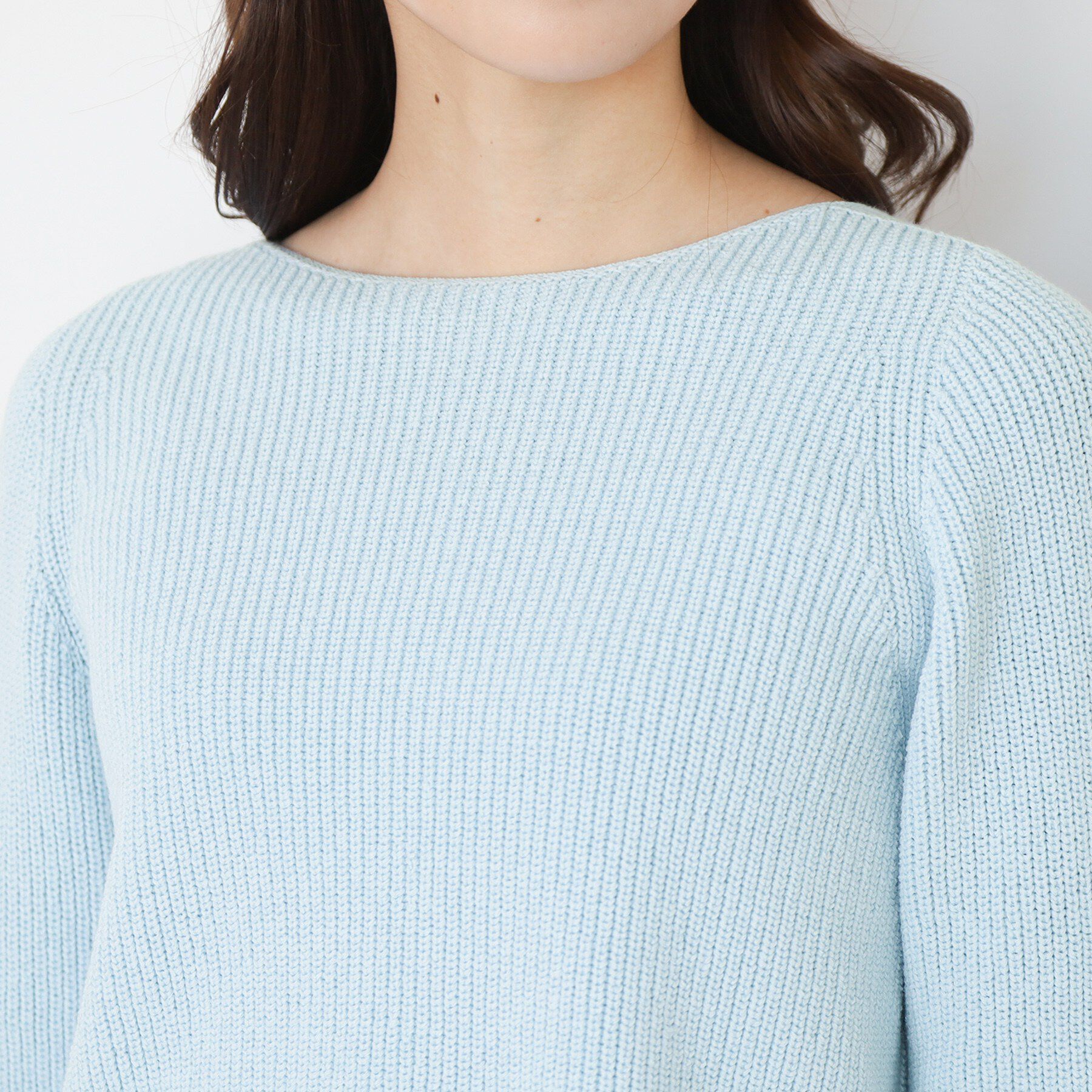 COUP DE CHANCE「【手洗い可／日本製】ミドルゲージ軽やかニットトップス」|ニット・セーター|