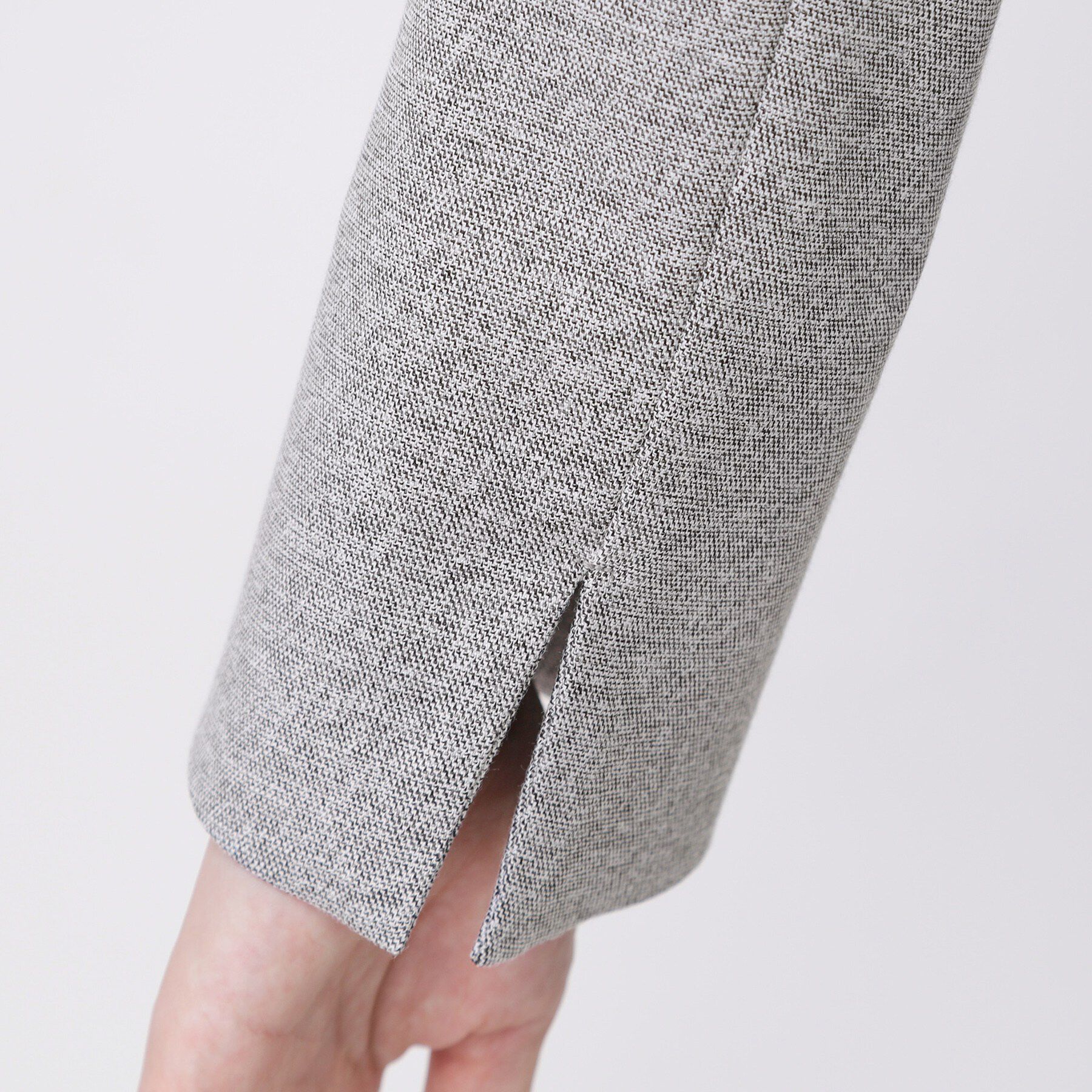 COUP DE CHANCE「【手洗い可／日本製／スーツ可】美シルエット カラーレスジャケット」|ノーカラージャケット|