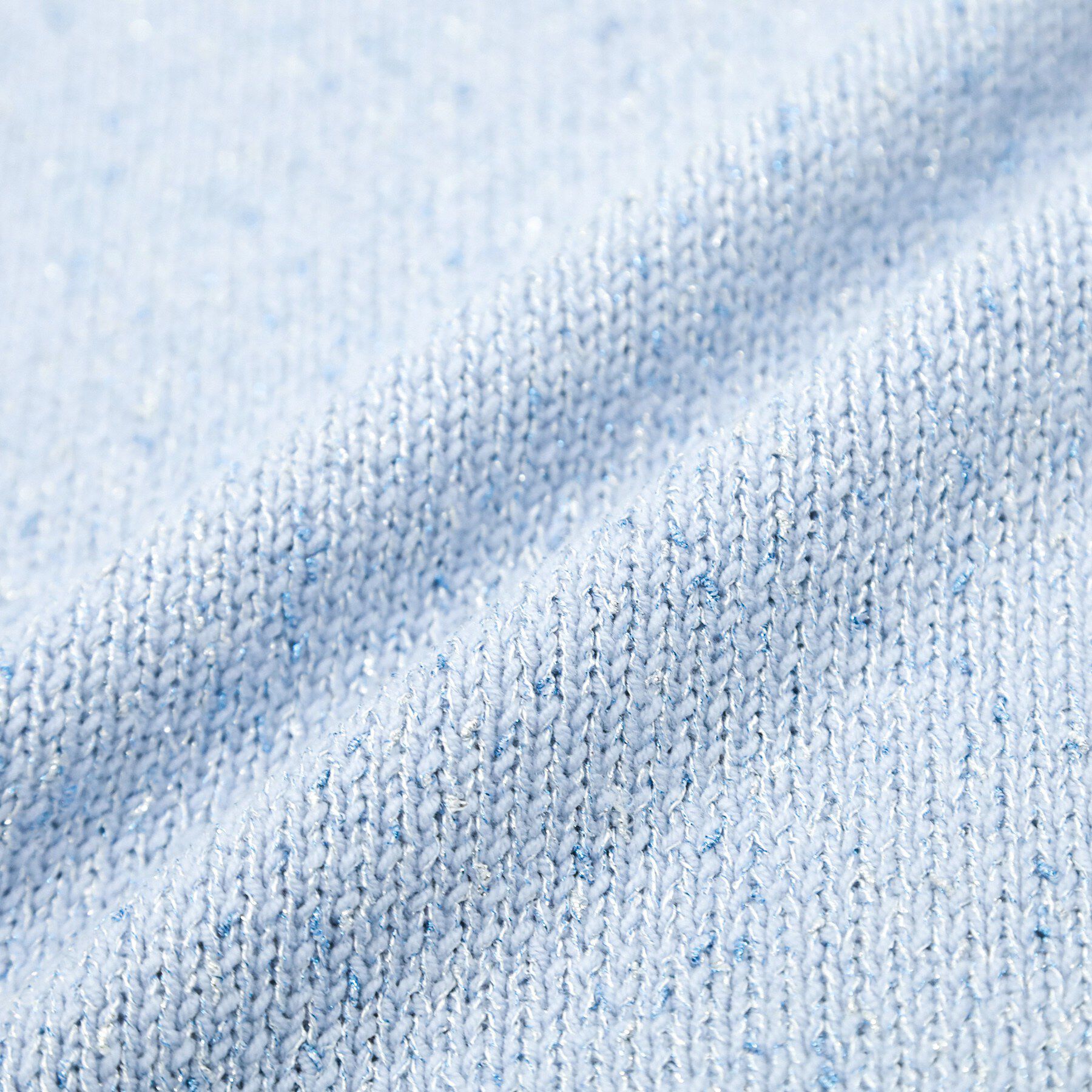 COUP DE CHANCE「【手洗い可】ラメ混Vネックニット」|ニット・セーター|