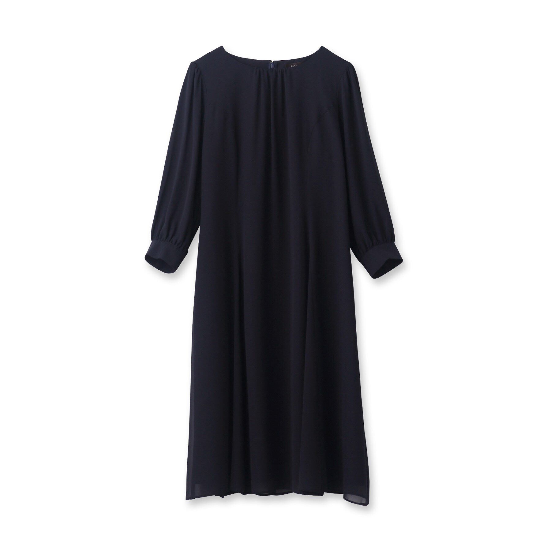 Reflect「【フォーマル/洗える】フィット＆フレアジョーゼットワンピース」|ワンピース|