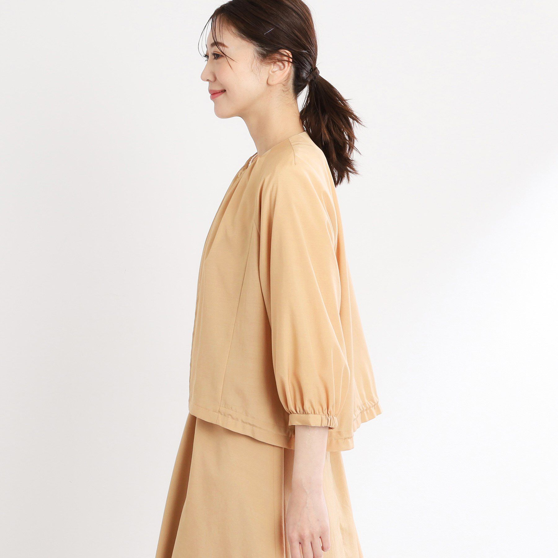 Reflect「【撥水／洗える／セットアップ可】エアリージップアップブルゾン」|ブルゾン・スタジャン|