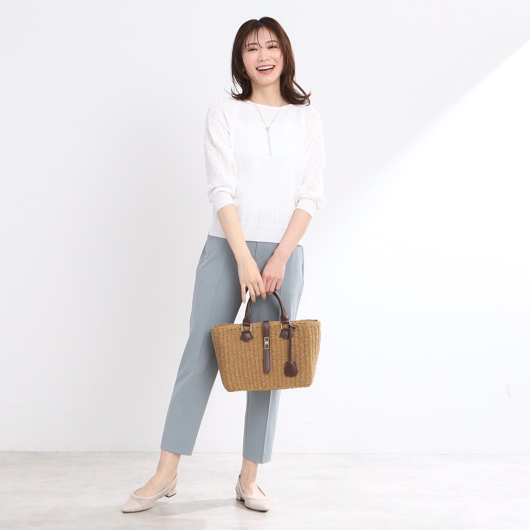 Reflect「【夏SALE／しっかり収納／ショルダー付き】雑材バッグ」|トートバッグ|