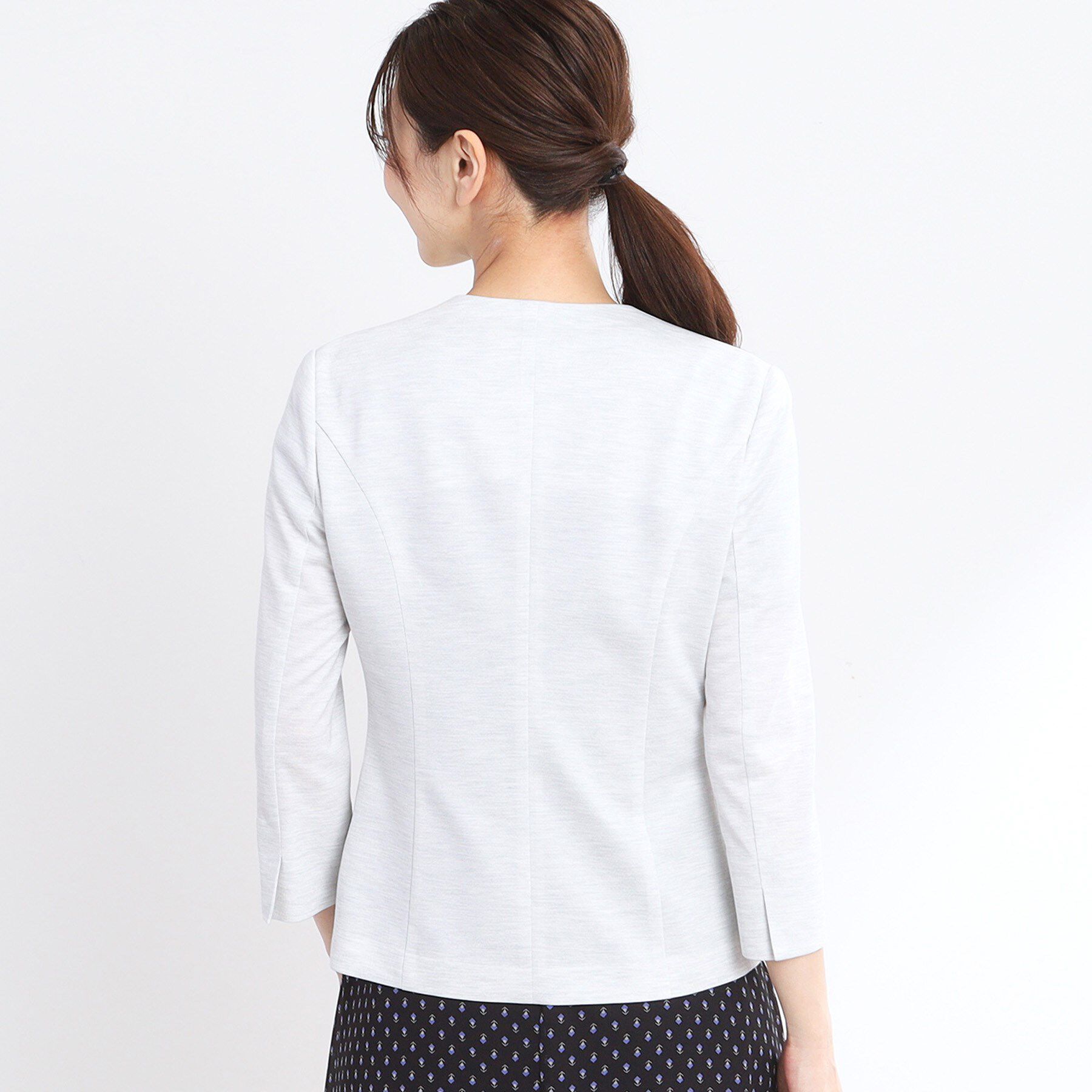 Reflect「【匠シリーズ／洗える】匠ジャケット／ノーカラー」|ノーカラージャケット|