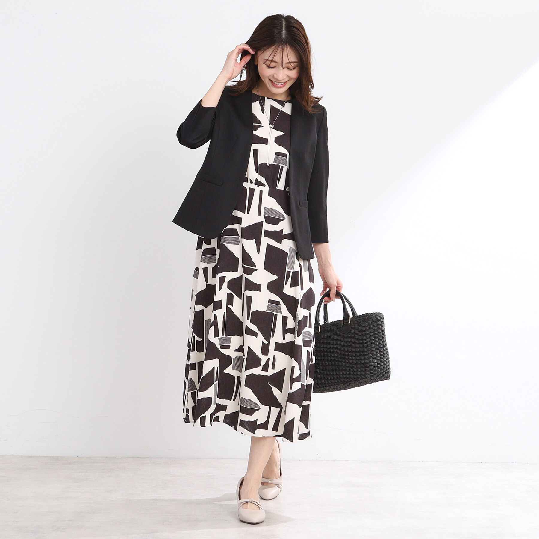 Reflect「【匠シリーズ／洗える】匠ジャケット／ノーカラー」|ノーカラージャケット|