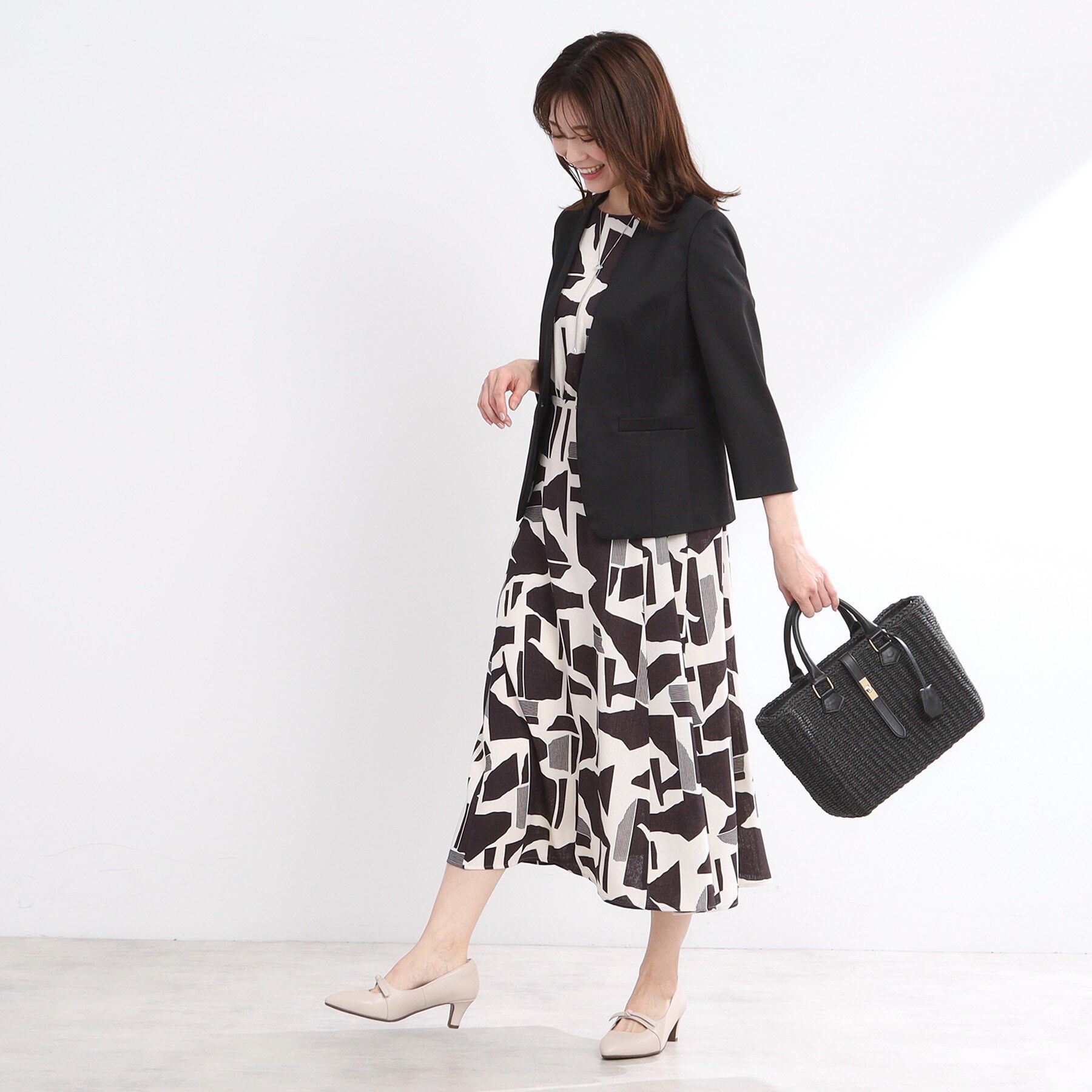 Reflect「【匠シリーズ／洗える】匠ジャケット／ノーカラー」|ノーカラージャケット|