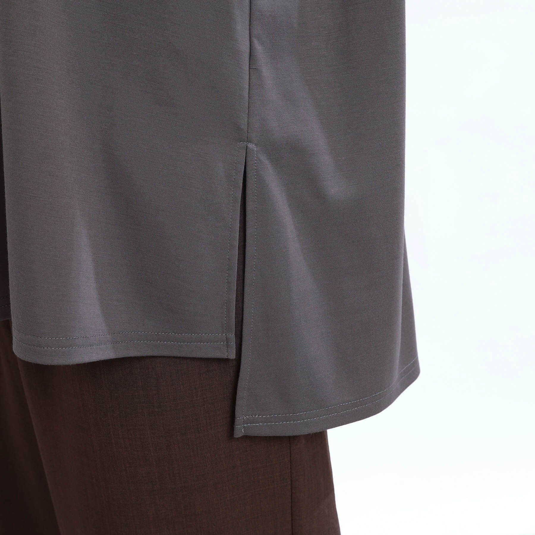 Reflect「【E‐QUALITY】チュニック丈ロゴTシャツ」|Tシャツ・カットソー|