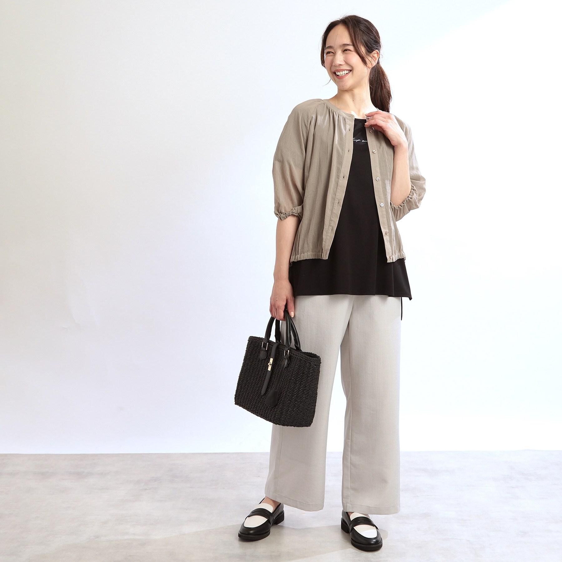 Reflect「【E‐QUALITY】チュニック丈ロゴTシャツ」|Tシャツ・カットソー|