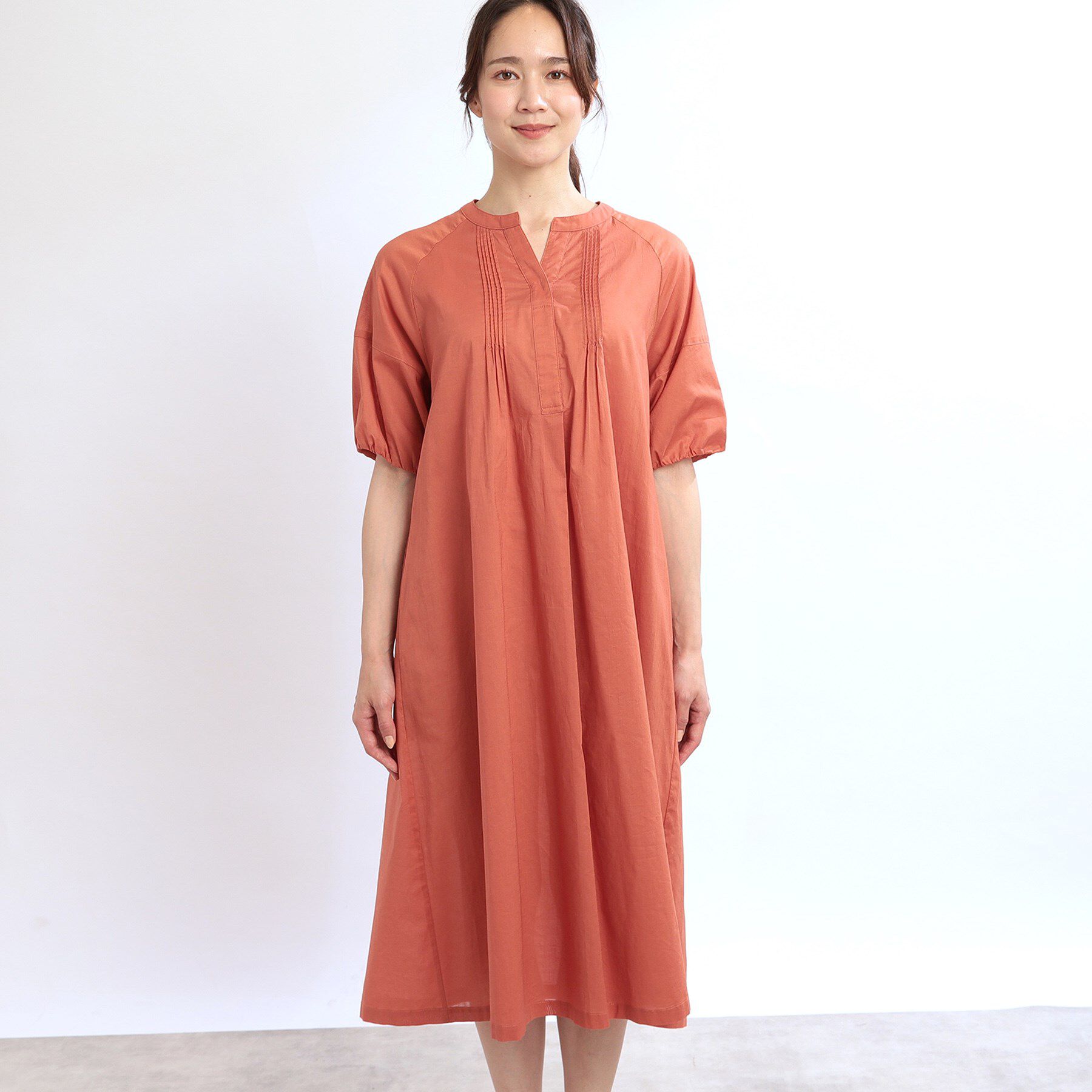 Reflect「【夏SALE／E‐QUALITY／レイヤードスタイルにも◎】ラグランスリーブワンピース」|ワンピース|