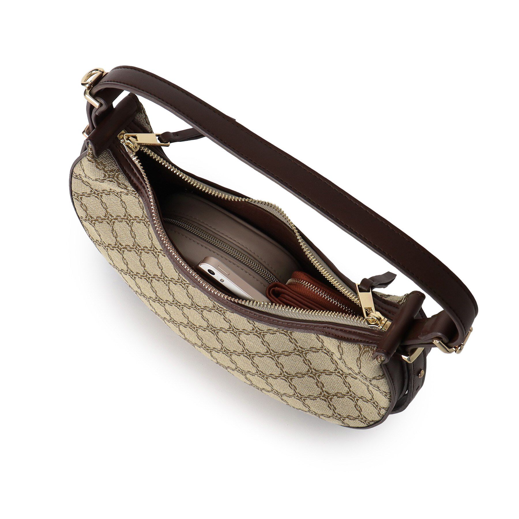 Reflect「【収納力◎／ショルダー付き】ジャカードワンショルダーバッグ」|ショルダー・メッセンジャー|