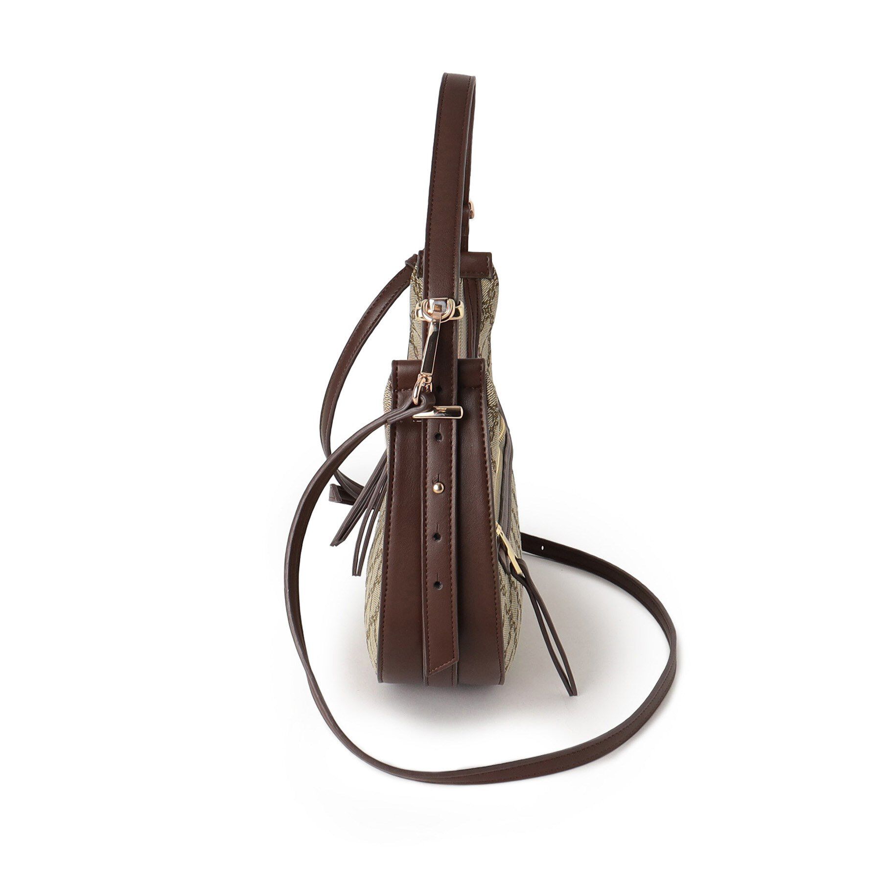 Reflect「【収納力◎／ショルダー付き】ジャカードワンショルダーバッグ」|ショルダー・メッセンジャー|