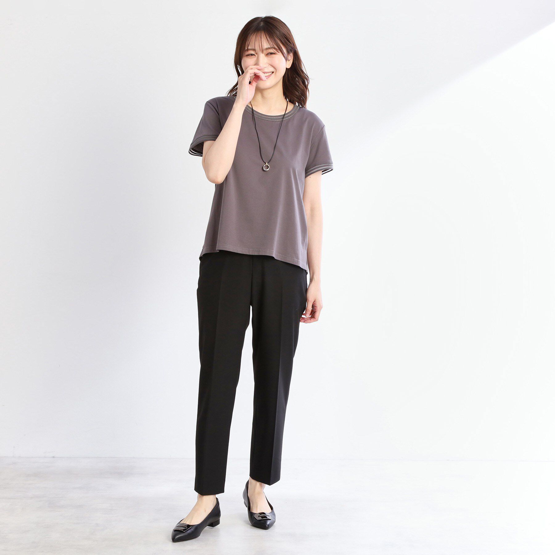 Reflect「【私のパンツ／手洗い可】ベーシックテーパードパンツ」|その他|