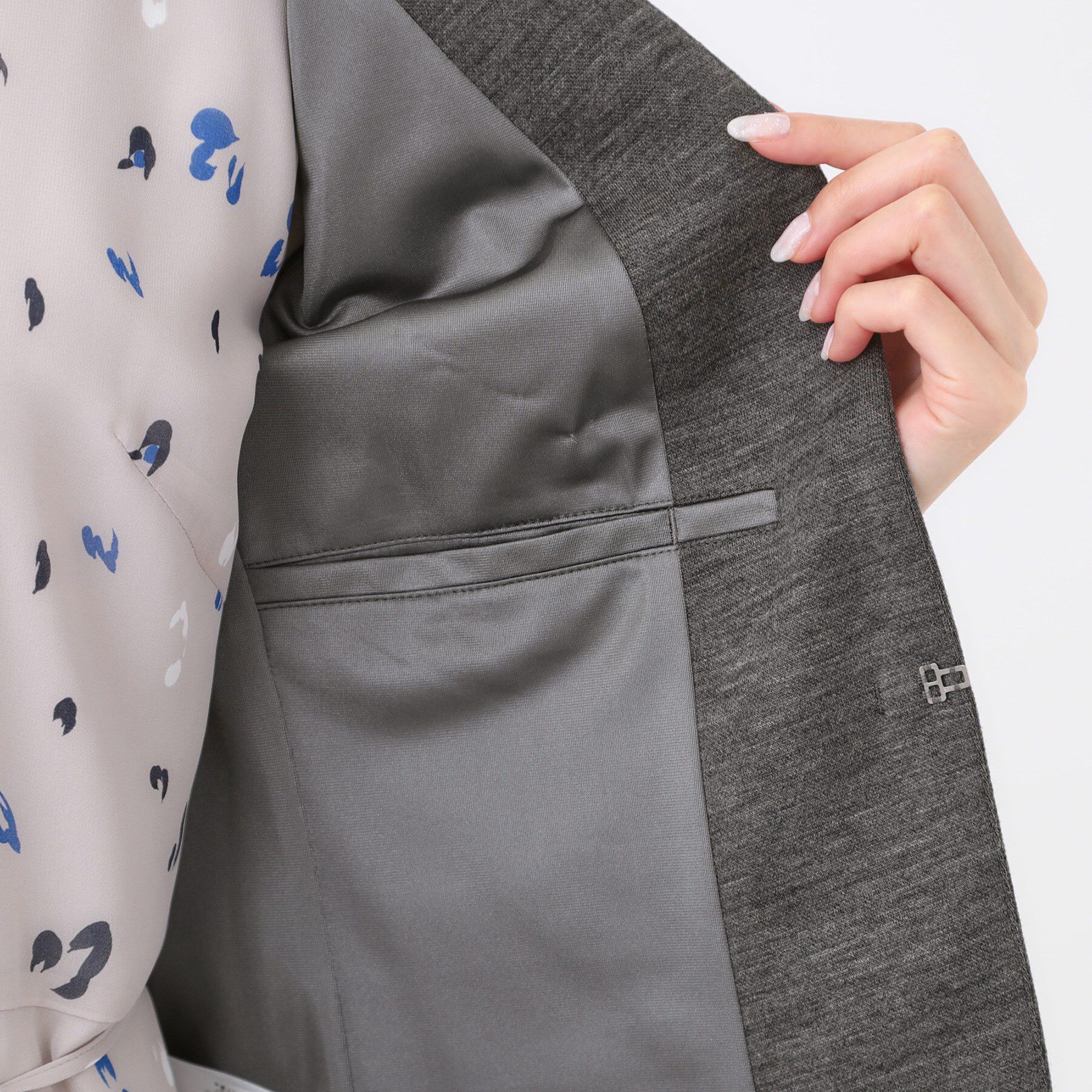 Reflect「【匠シリーズ／すっきり見え／セットアップ可】匠ジャケット／ノーカラー」|ノーカラージャケット|