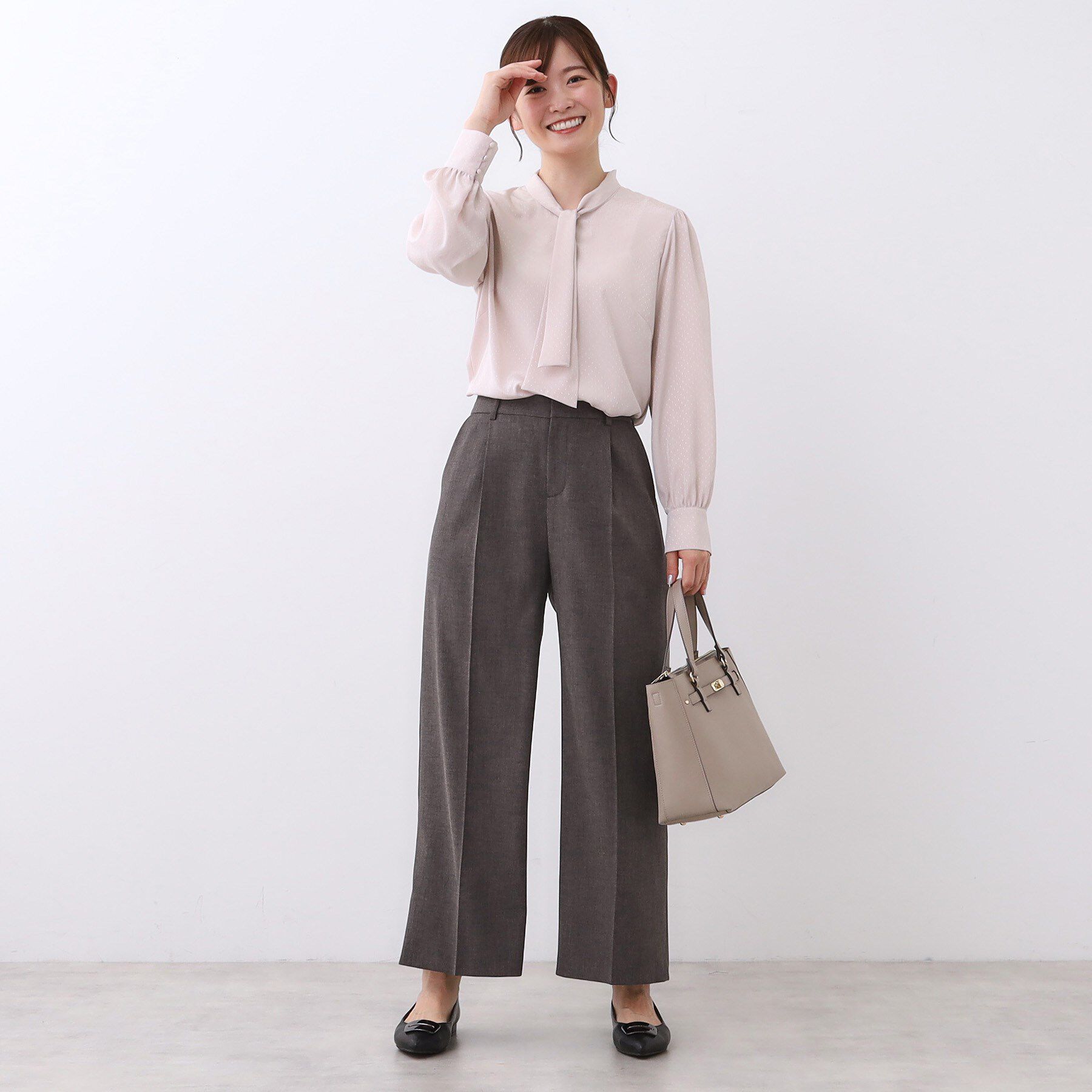 Reflect「【単品使いOK◎／セットアップ可】リラクシーメランジワイドパンツ」|その他|