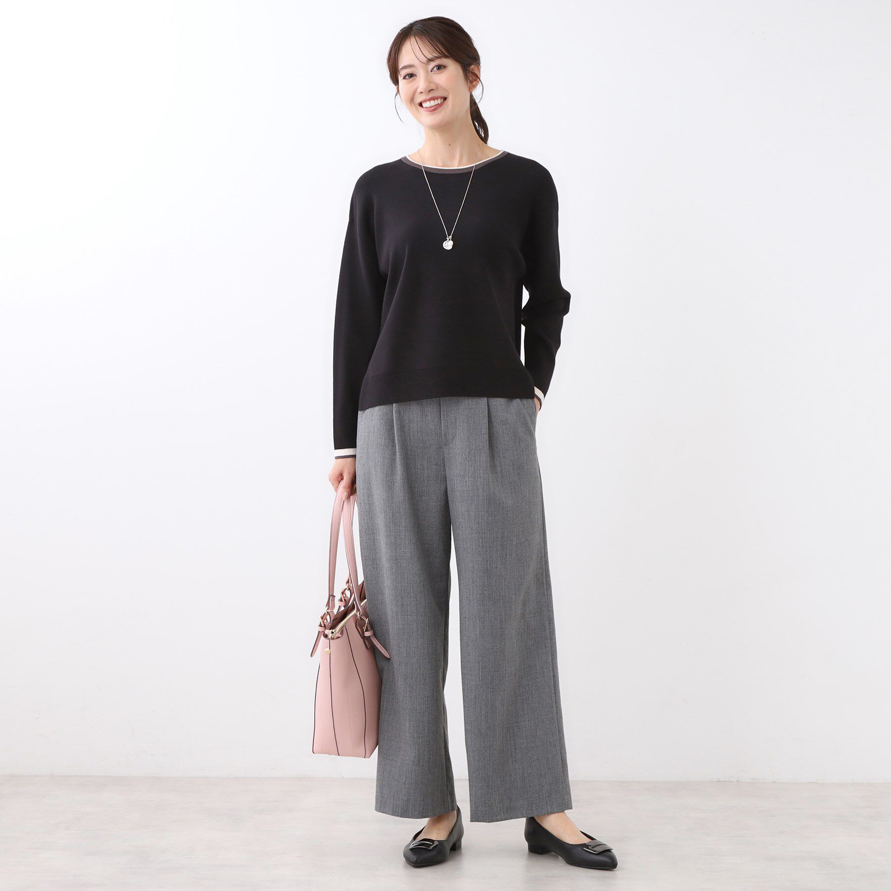 Reflect「【WEB先行カラーあり／セットアップ可】ゆったりフォルムニット」|ニット・セーター|