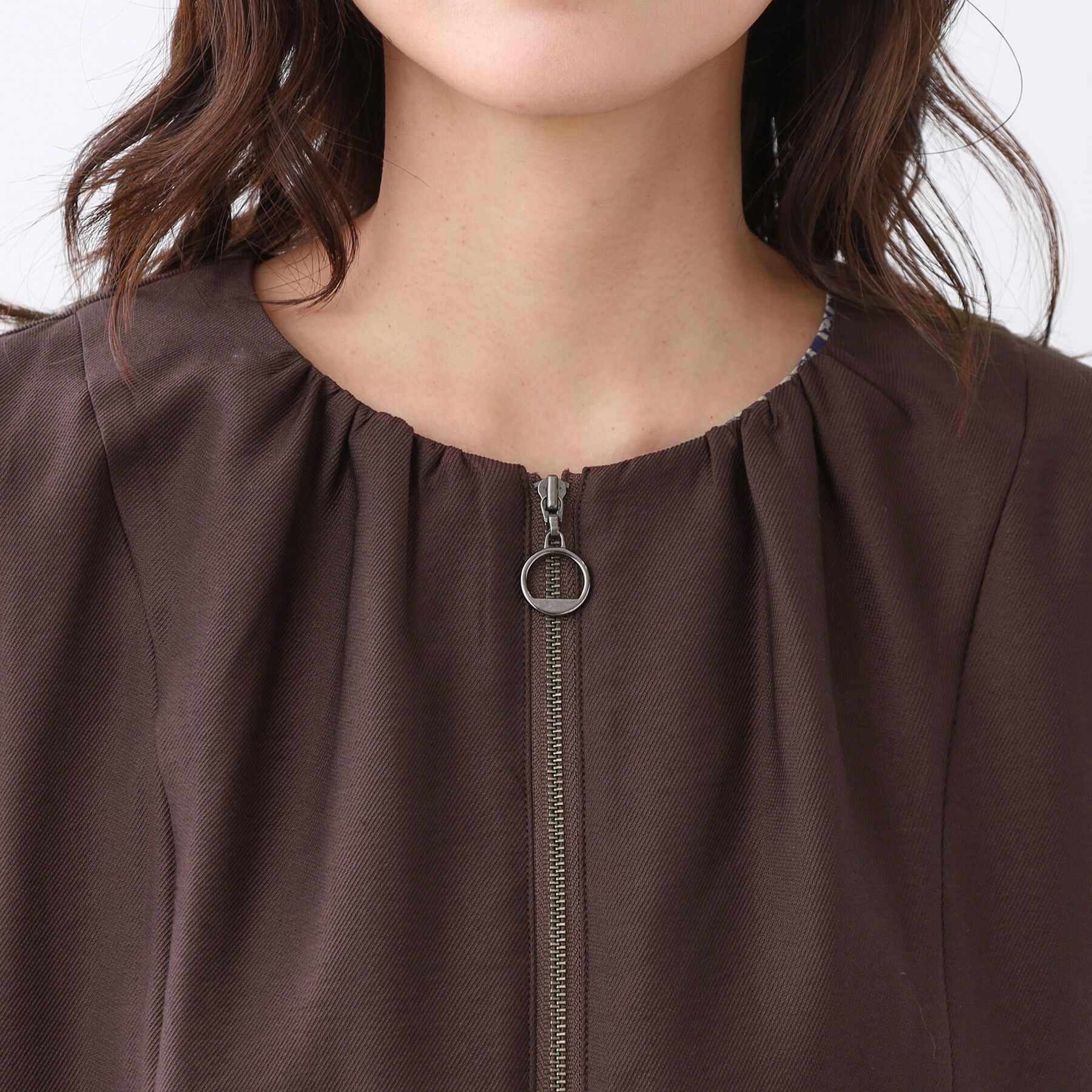 Reflect「【ライトアウター／ゆったり羽織れる／気軽な羽織りに◎】ライトブルゾン」|ブルゾン・スタジャン|