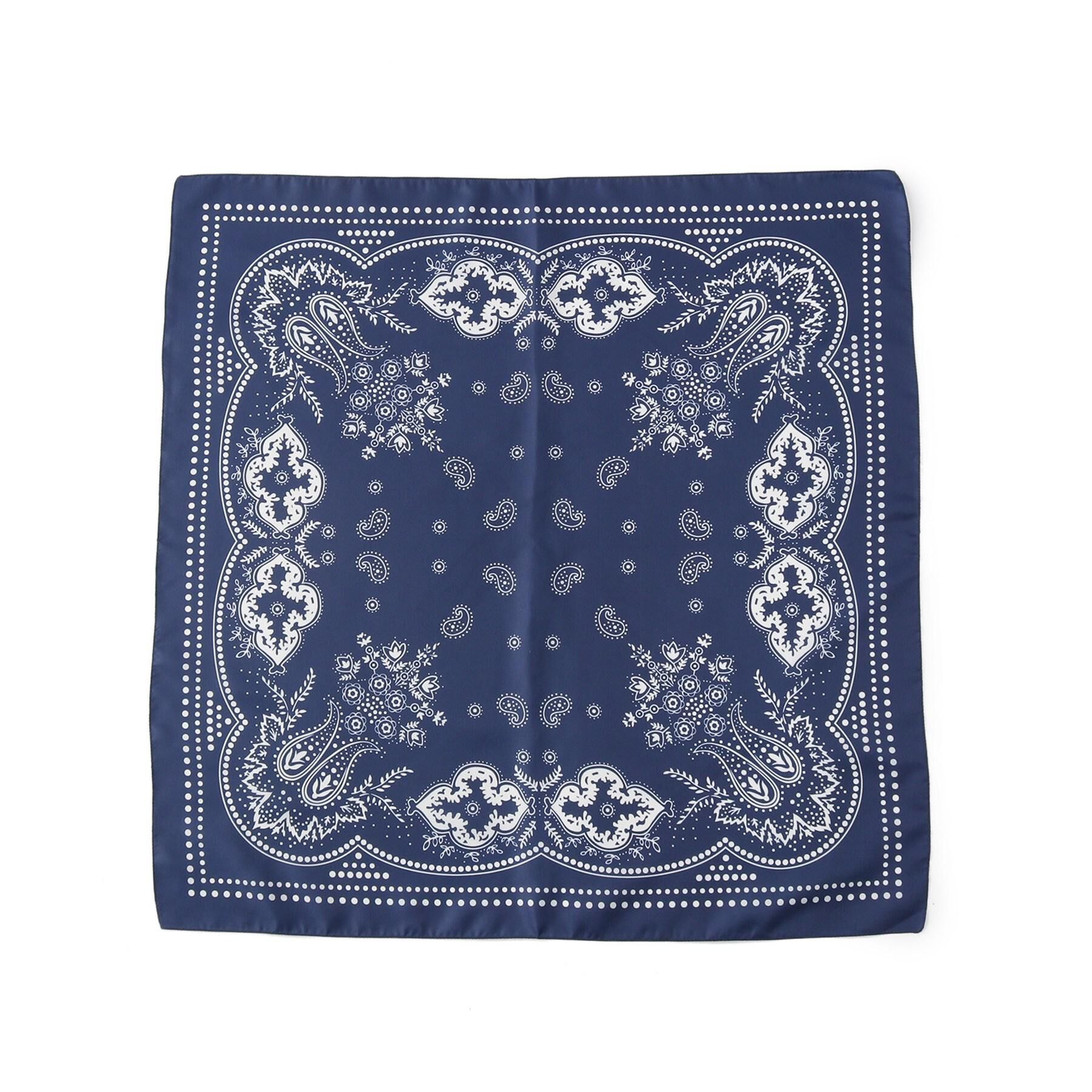 Reflect「ペイズリーバンダナ柄スカーフ」|ストール|