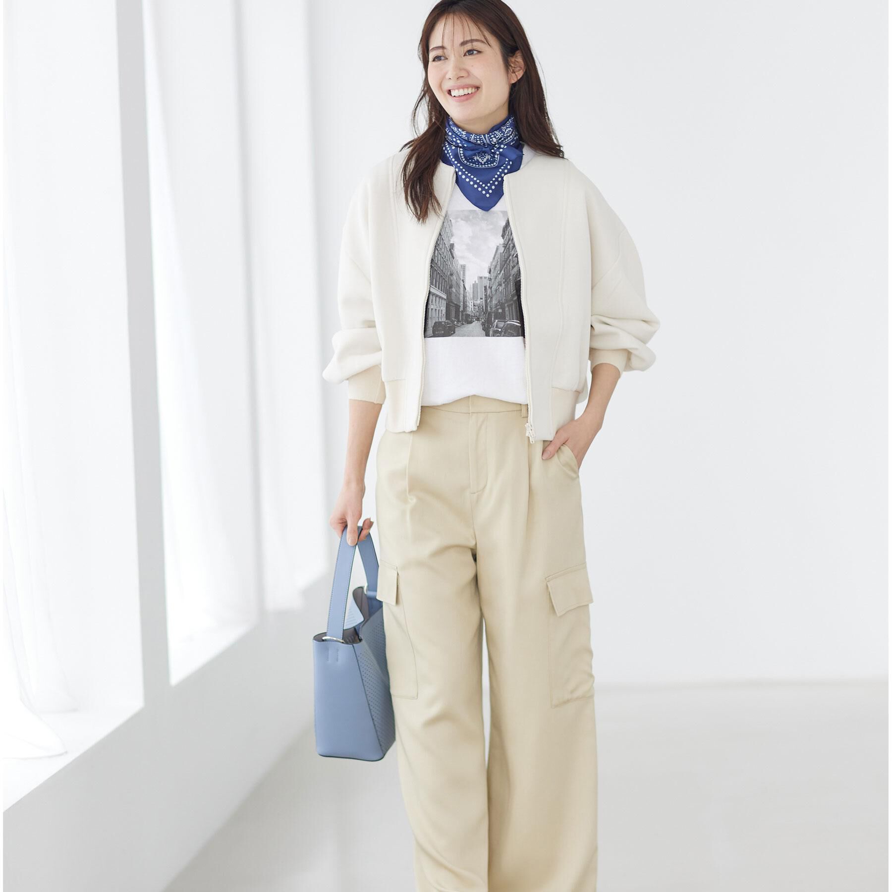 Reflect「ダブルジップライトブルゾン」|ブルゾン・スタジャン|