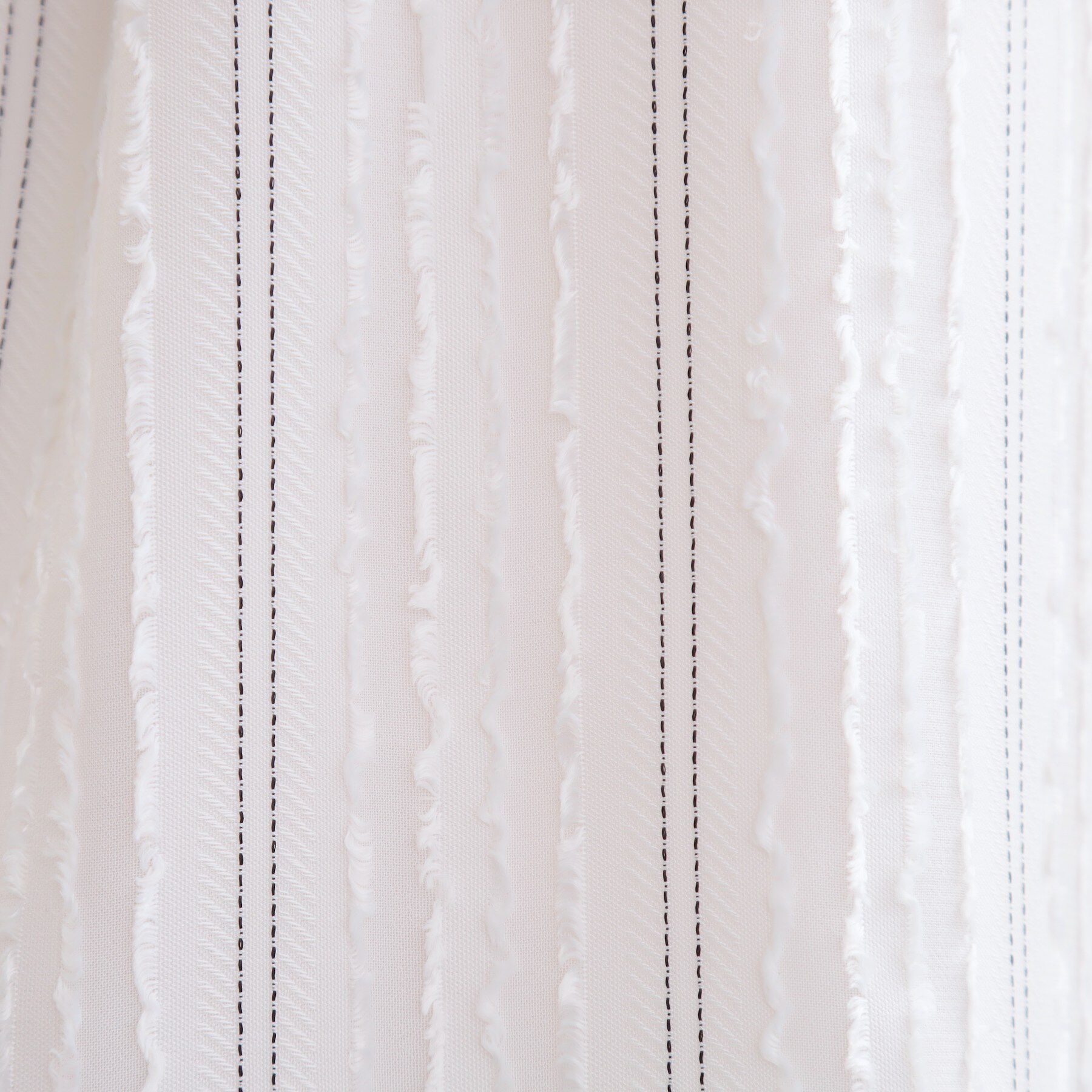 Reflect「【セットアップ可】ストライプ柄ジャカードブラウス」|シャツ・ブラウス|