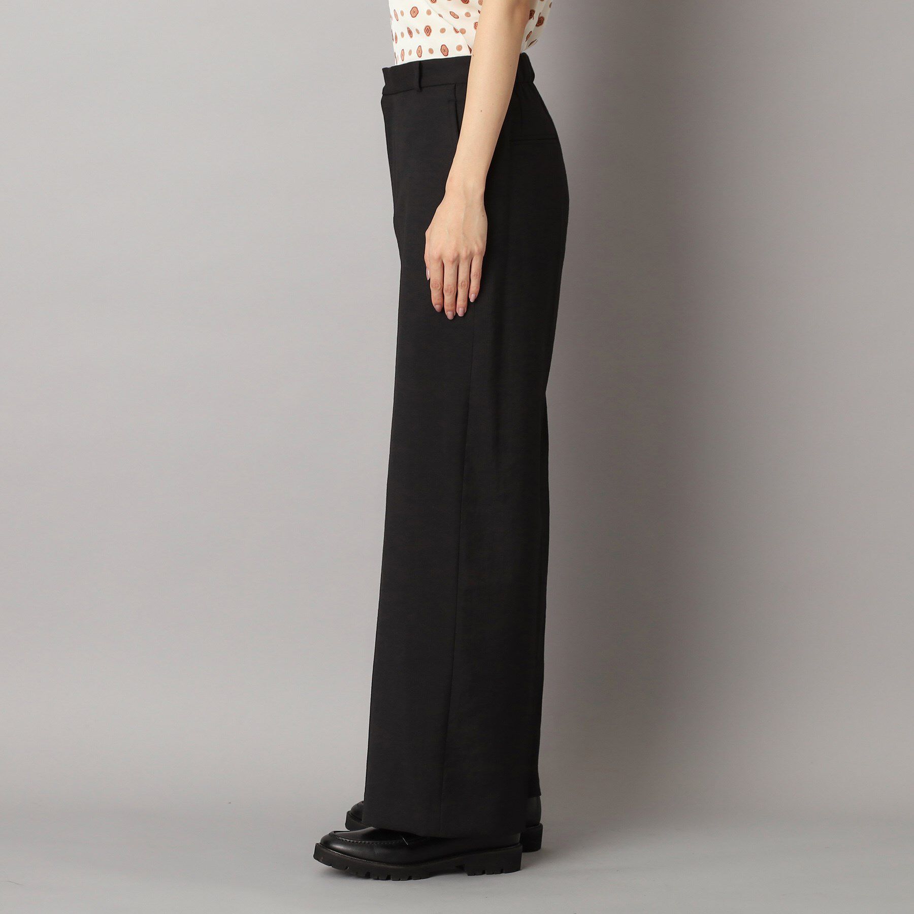 DRESSTERIOR「【洗える/吸水速乾/接触冷感/UVカット】リネンミックスストレッチワイドパンツ」|その他|