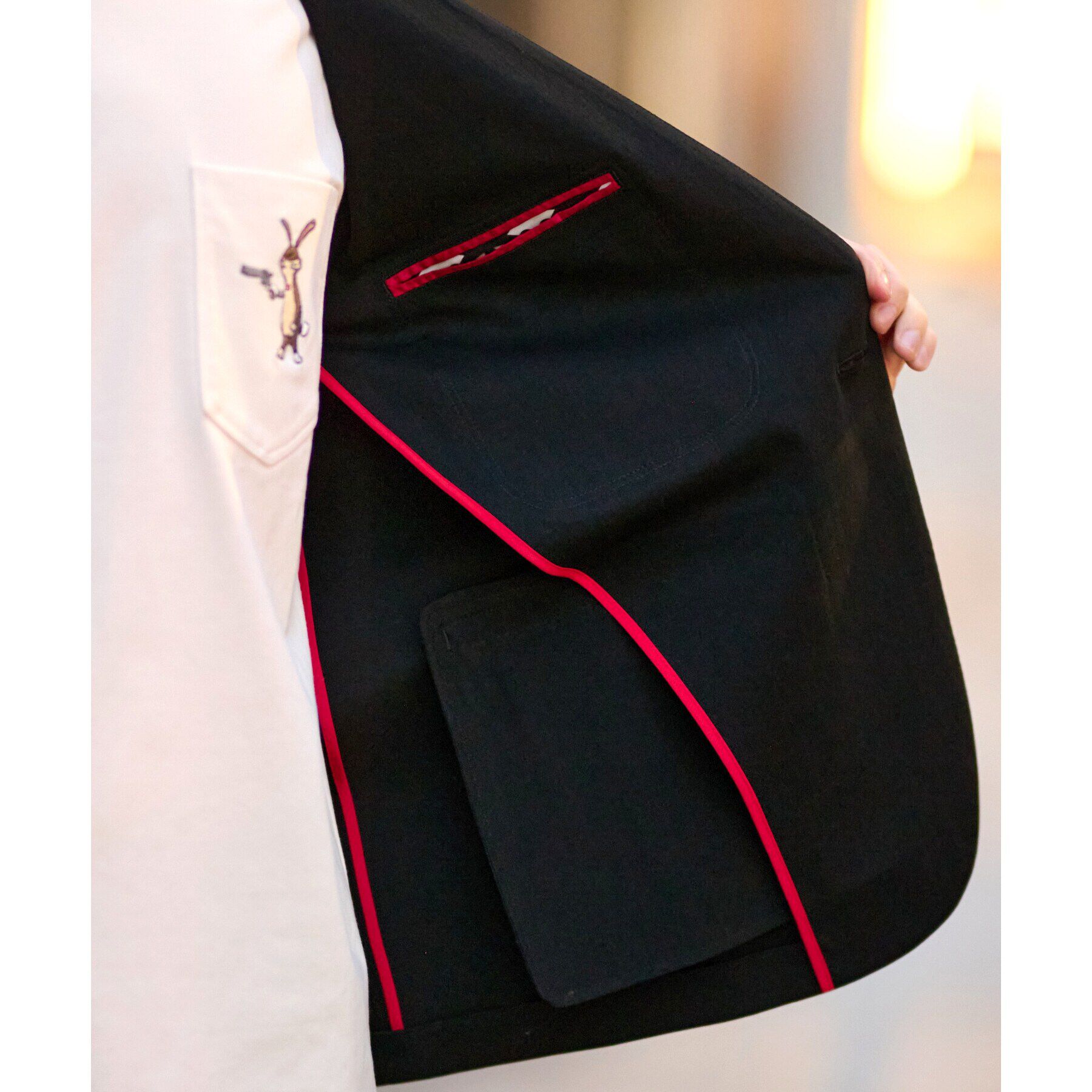 DRESSTERIOR「【セットアップ可】ドライトリコット ノーカラージャケット」|ノーカラージャケット|