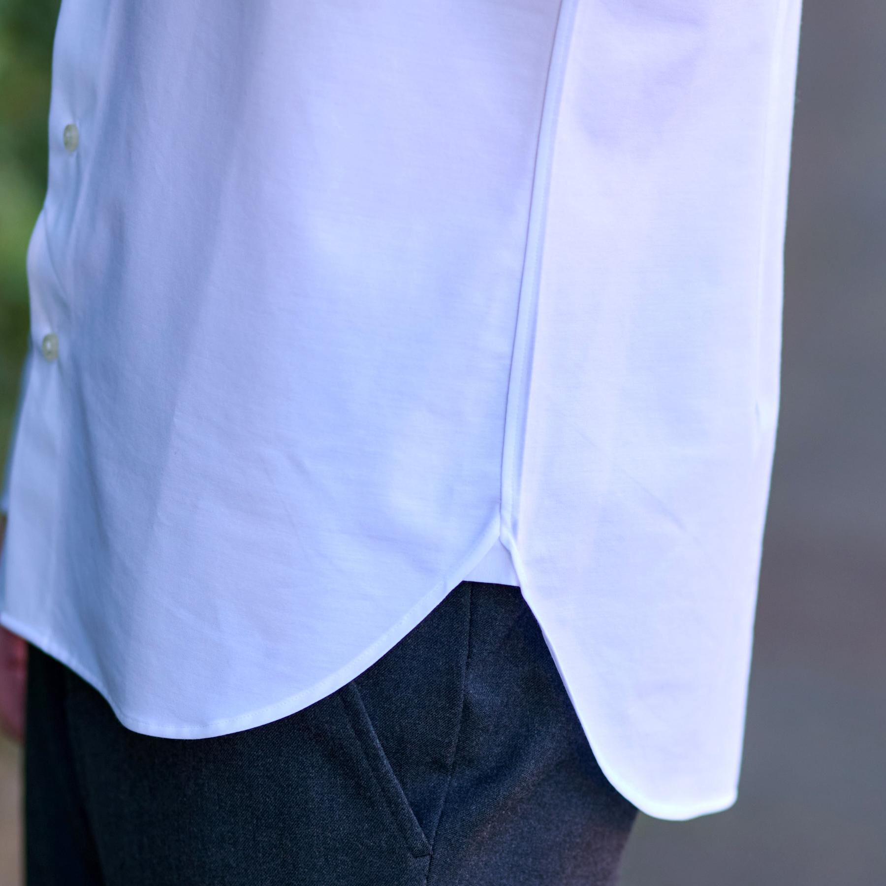 DRESSTERIOR「46Gジャージ レギュラーカラードレスシャツ」|シャツ・ブラウス|