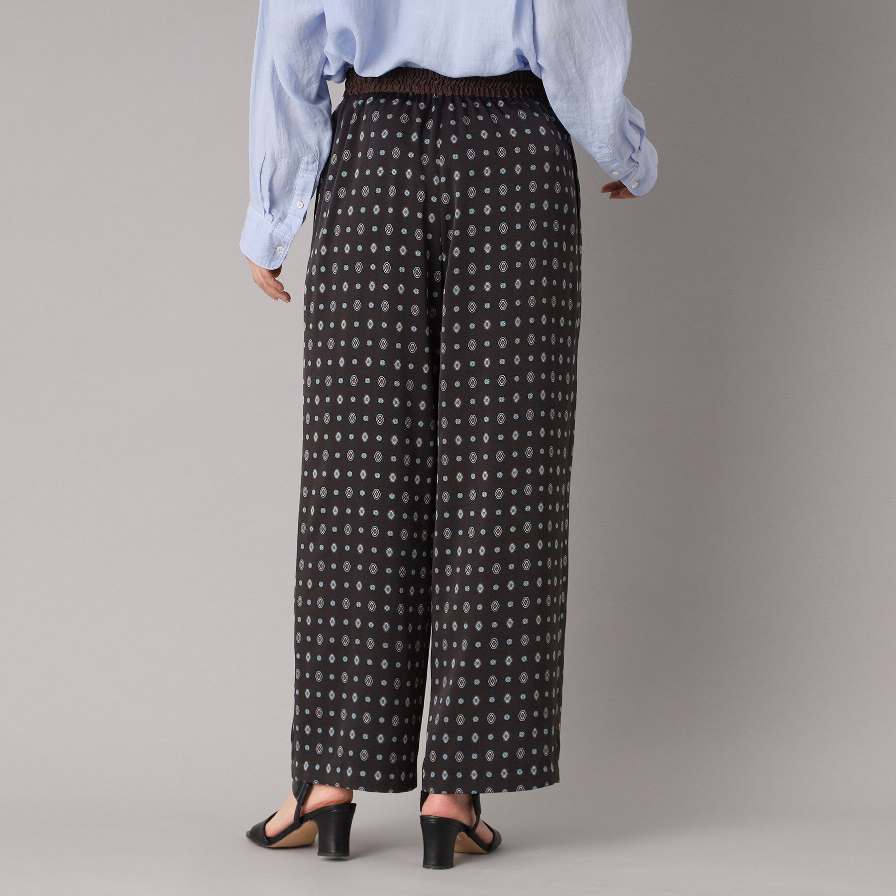 DRESSTERIOR「【ウエストゴム/小紋柄】エスニックヴィンテージプリントイージーパンツ」|その他|