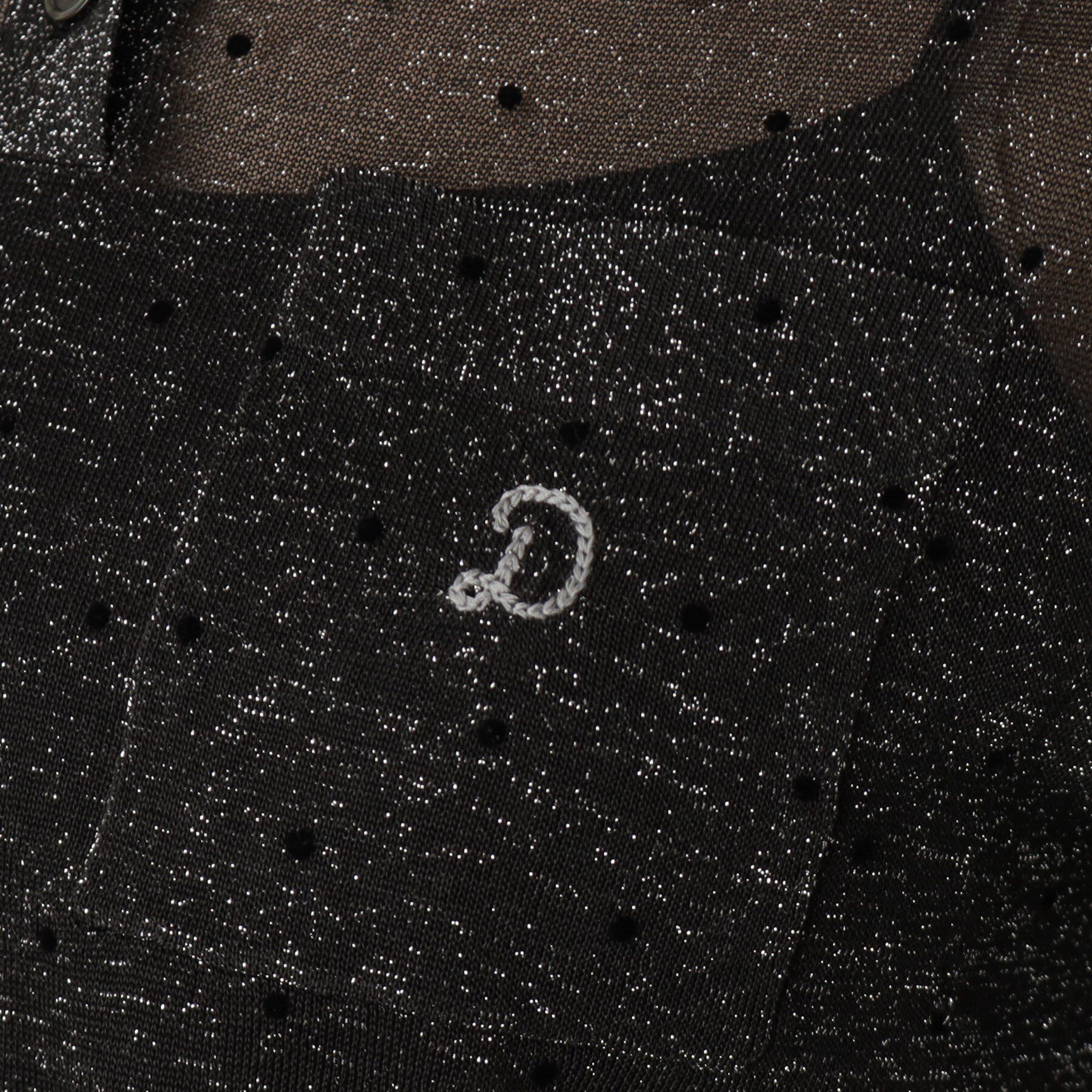 DRESSTERIOR「ドットシアーポロニット」|ポロシャツ|