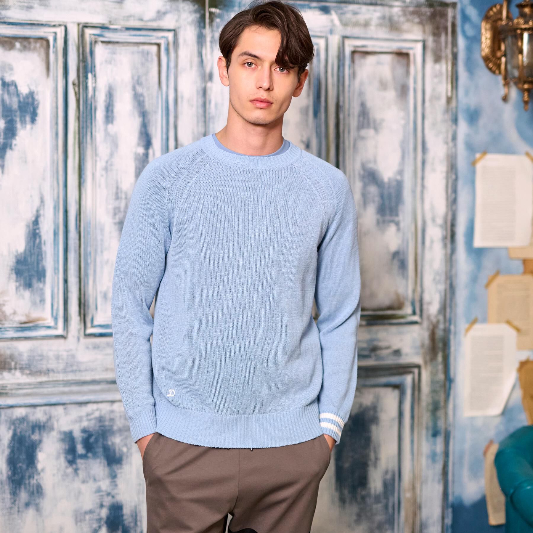 DRESSTERIOR「ペーパーコットン ドライニット」|ニット・セーター|