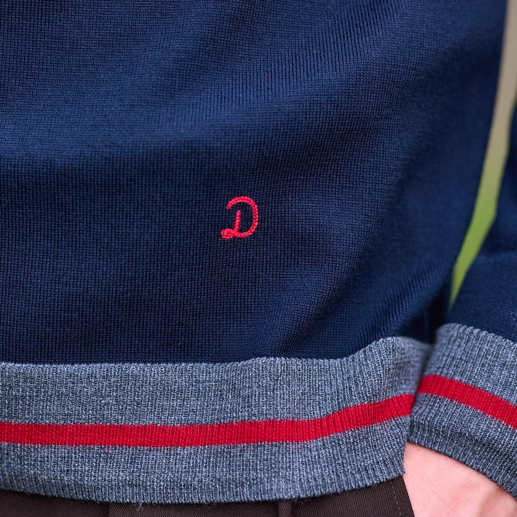 DRESSTERIOR「ウォッシャブルファインメリノ Vネックニット」|ニット・セーター|