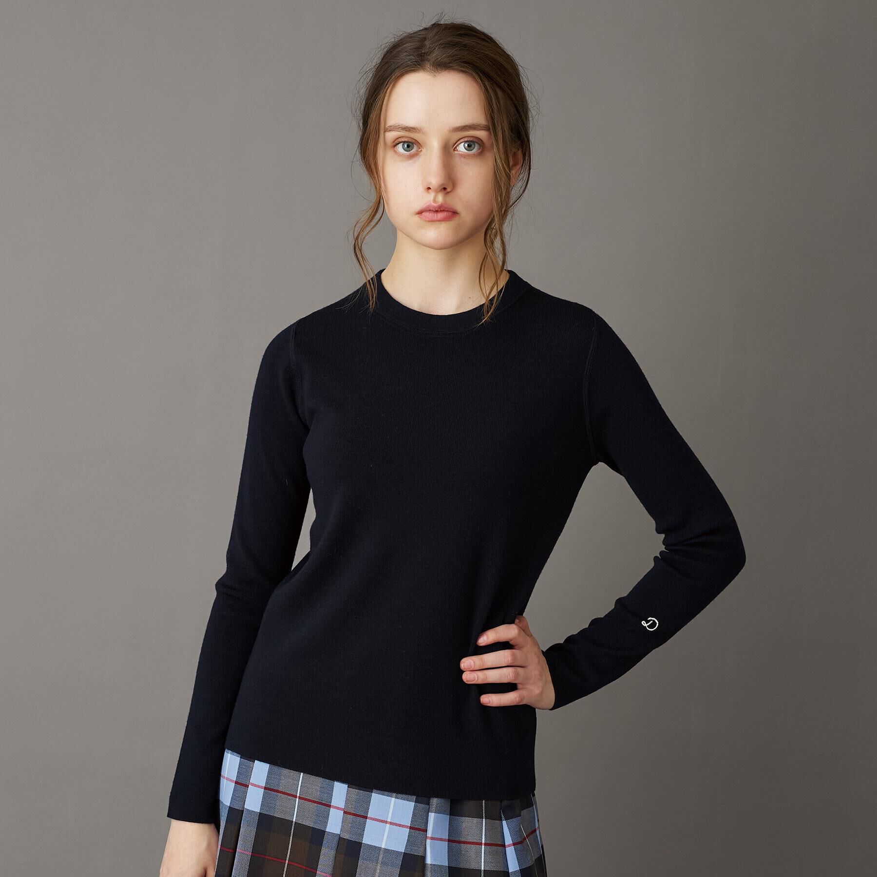 DRESSTERIOR「ストレッチフルニードルニット」|ニット・セーター|