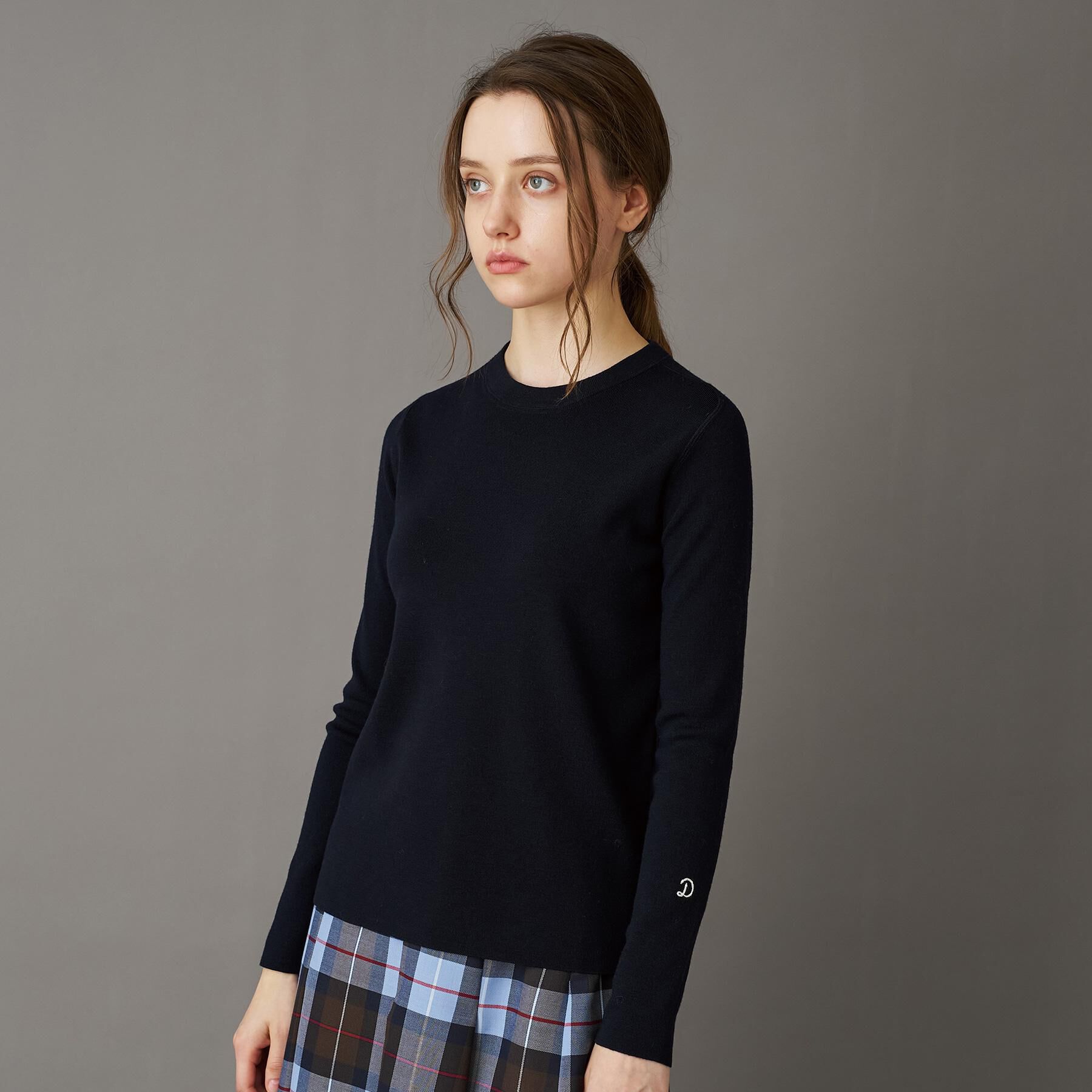 DRESSTERIOR「ストレッチフルニードルニット」|ニット・セーター|