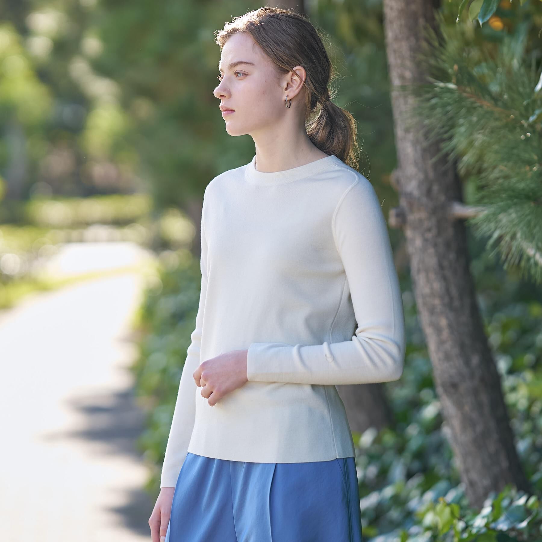 DRESSTERIOR「ストレッチフルニードルニット」|ニット・セーター|