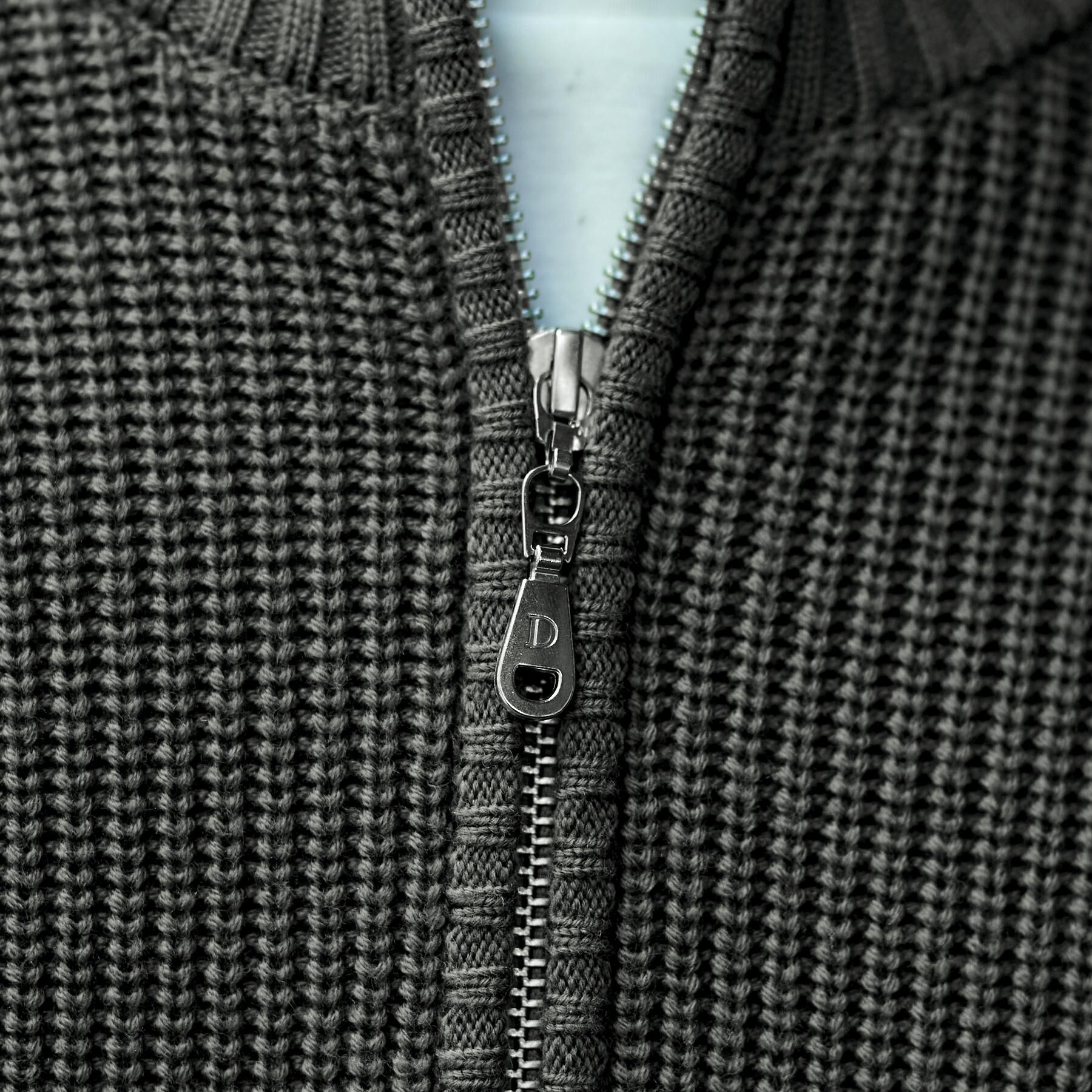 DRESSTERIOR「ミリタリーニットジャケット」|カーディガン|