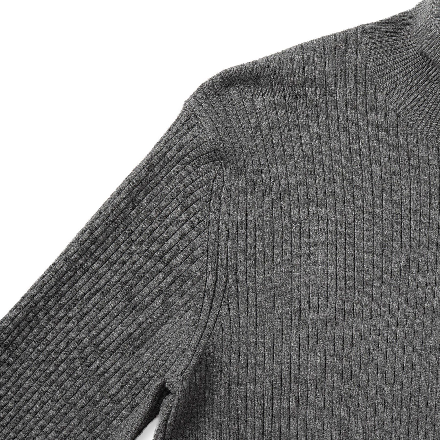 DRESSTERIOR「ワイドリブ タートルネックニット」|ニット・セーター|