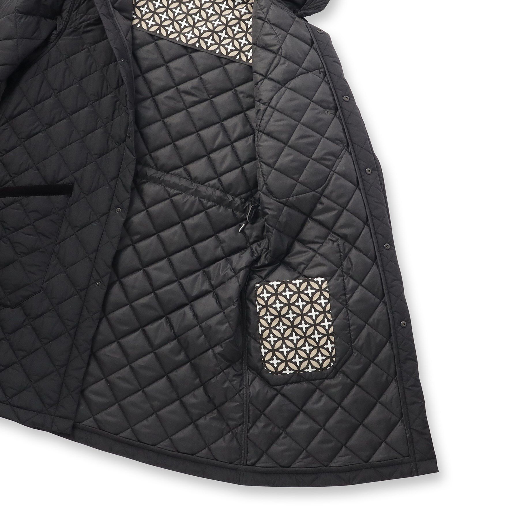 DRESSTERIOR「キルティング フーデット コート」|ダウン|