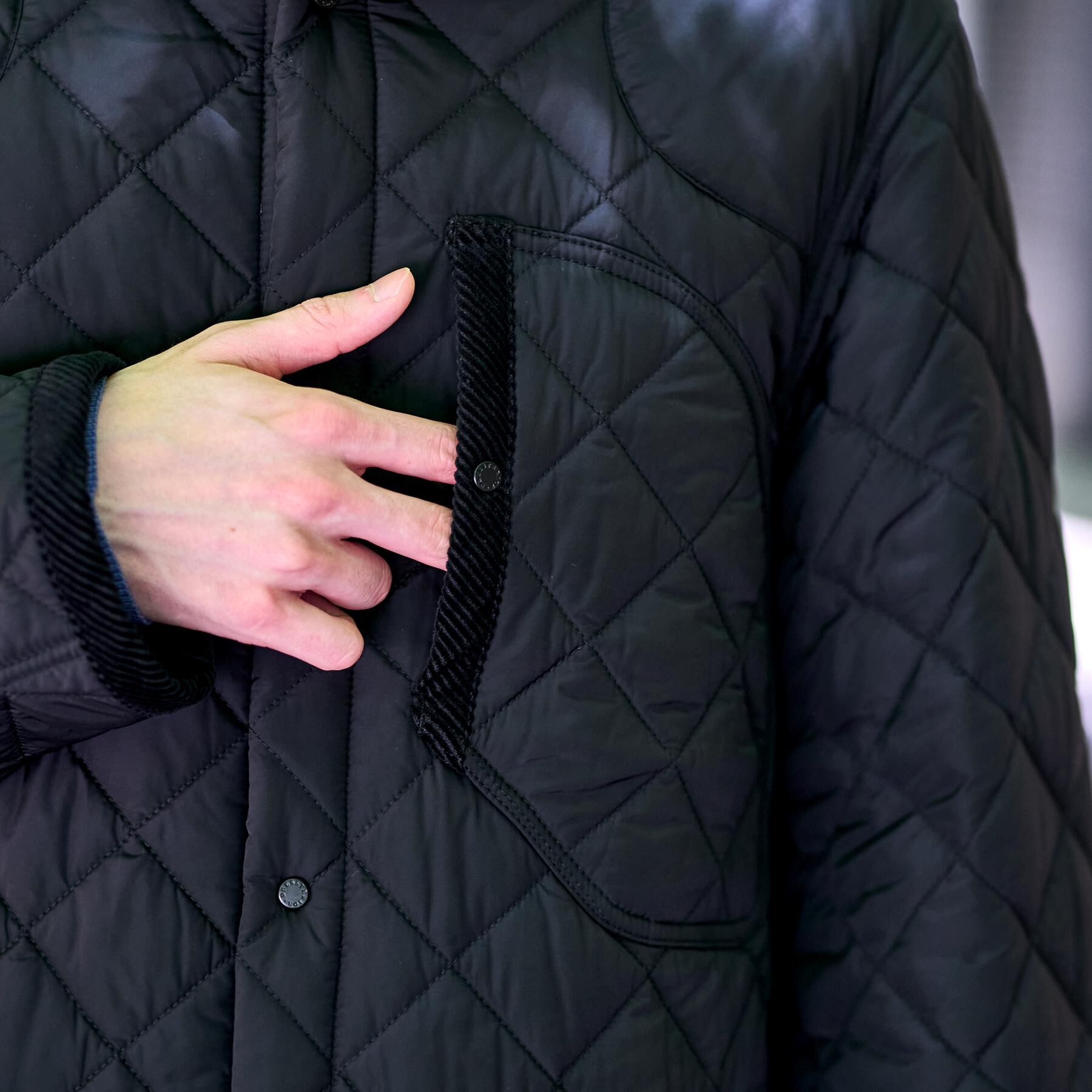 DRESSTERIOR「キルティング フーデット コート」|ダウン|