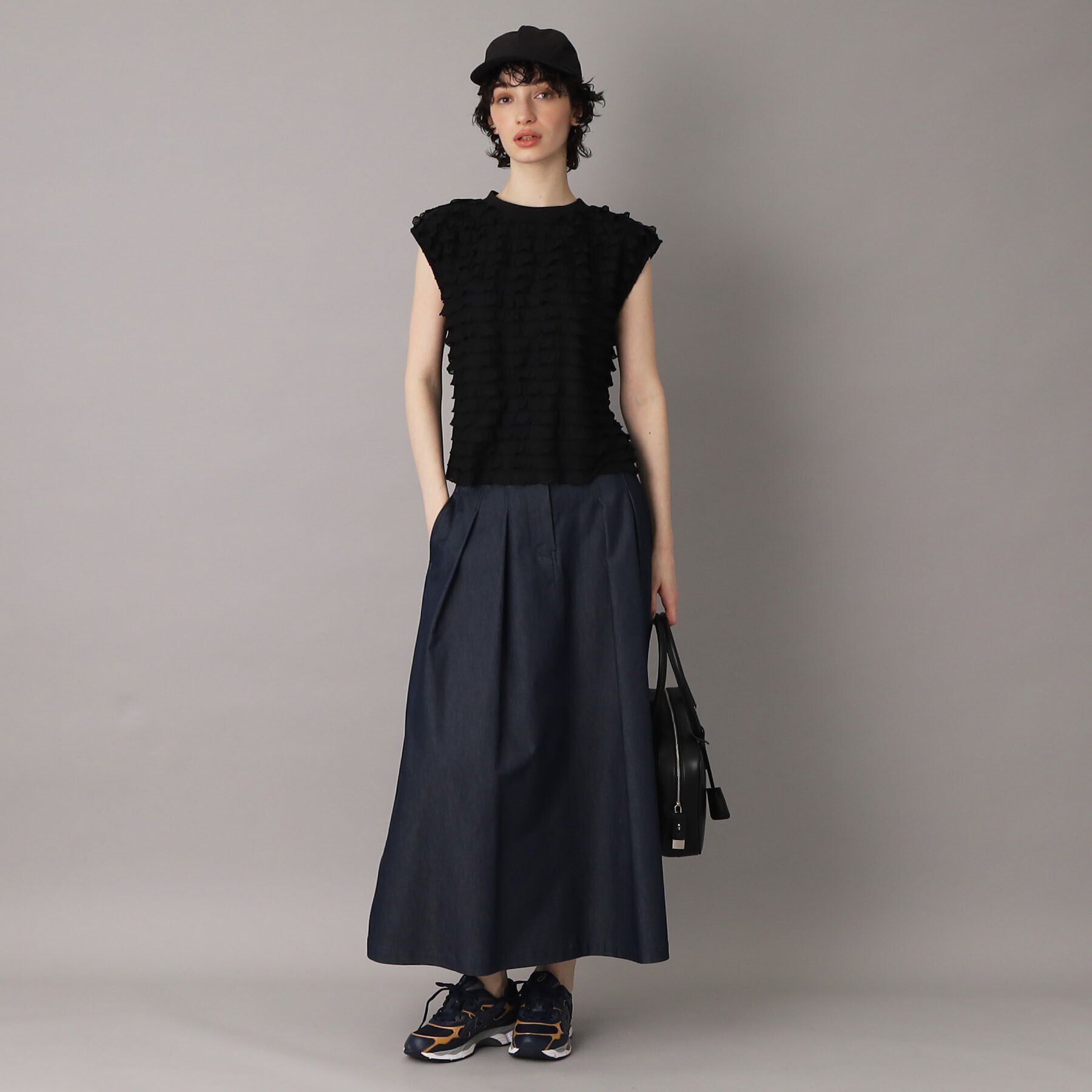 DRESSTERIOR「PROVOKE（プロヴォーク）【別注】フリルフレンチスリーブトップス」|Tシャツ・カットソー|