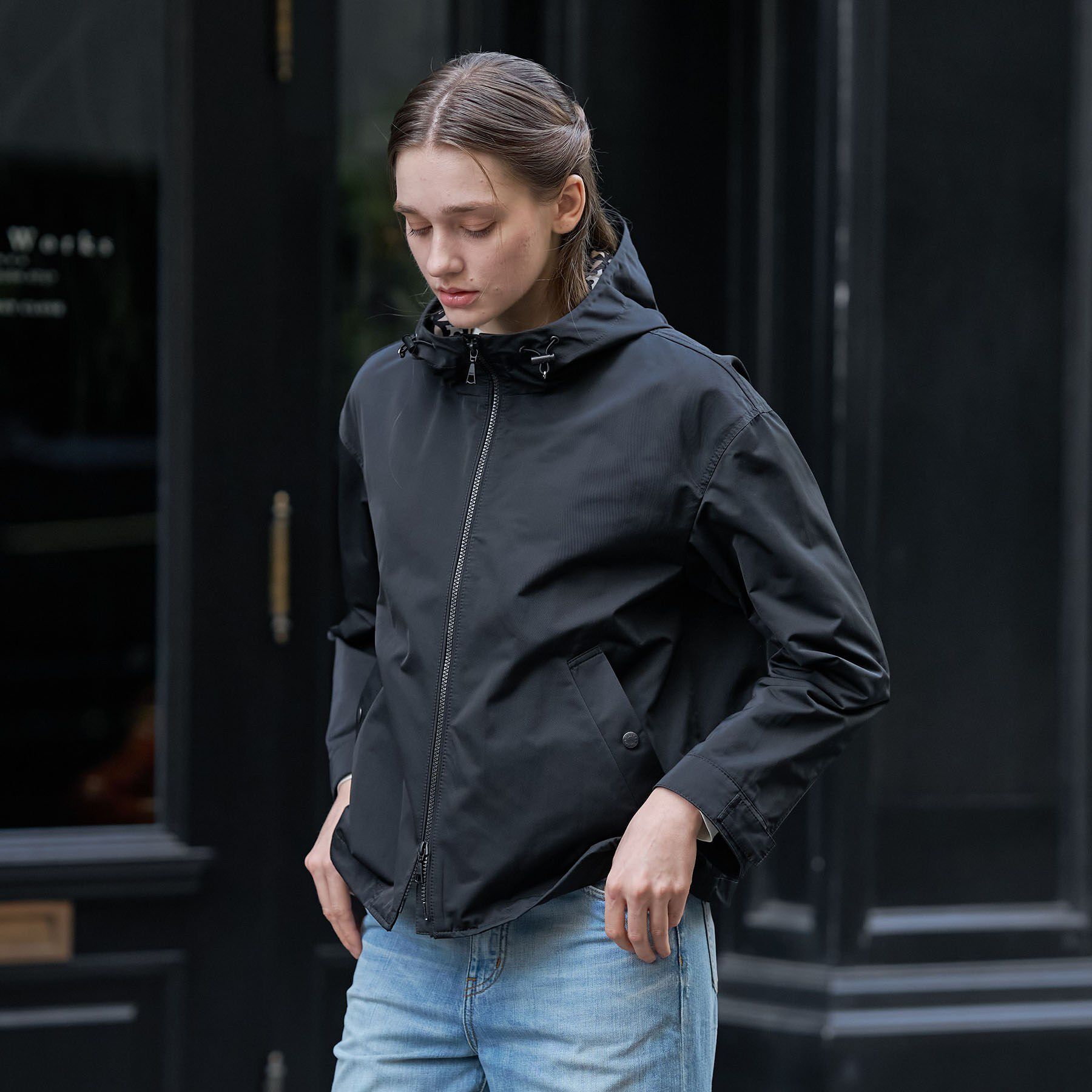 DRESSTERIOR「【ウォッシャブル/撥水素材】撥水ツイル マウンテンパーカー」|ブルゾン・スタジャン|