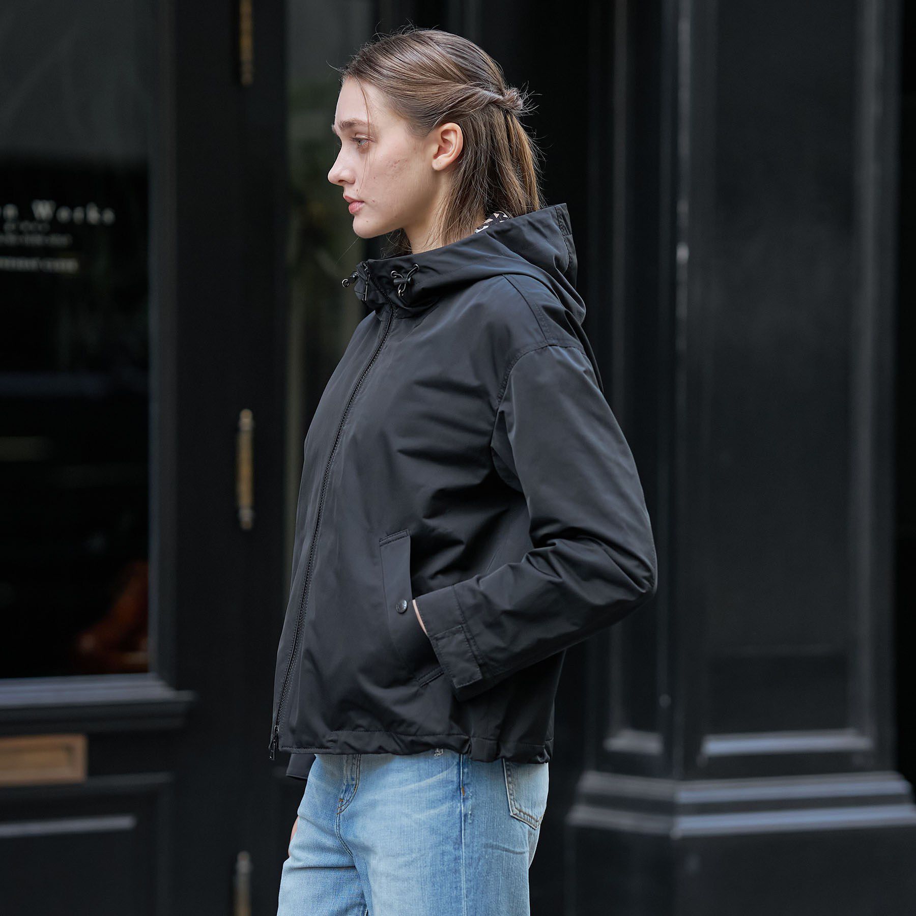 DRESSTERIOR「【ウォッシャブル/撥水素材】撥水ツイル マウンテンパーカー」|ブルゾン・スタジャン|