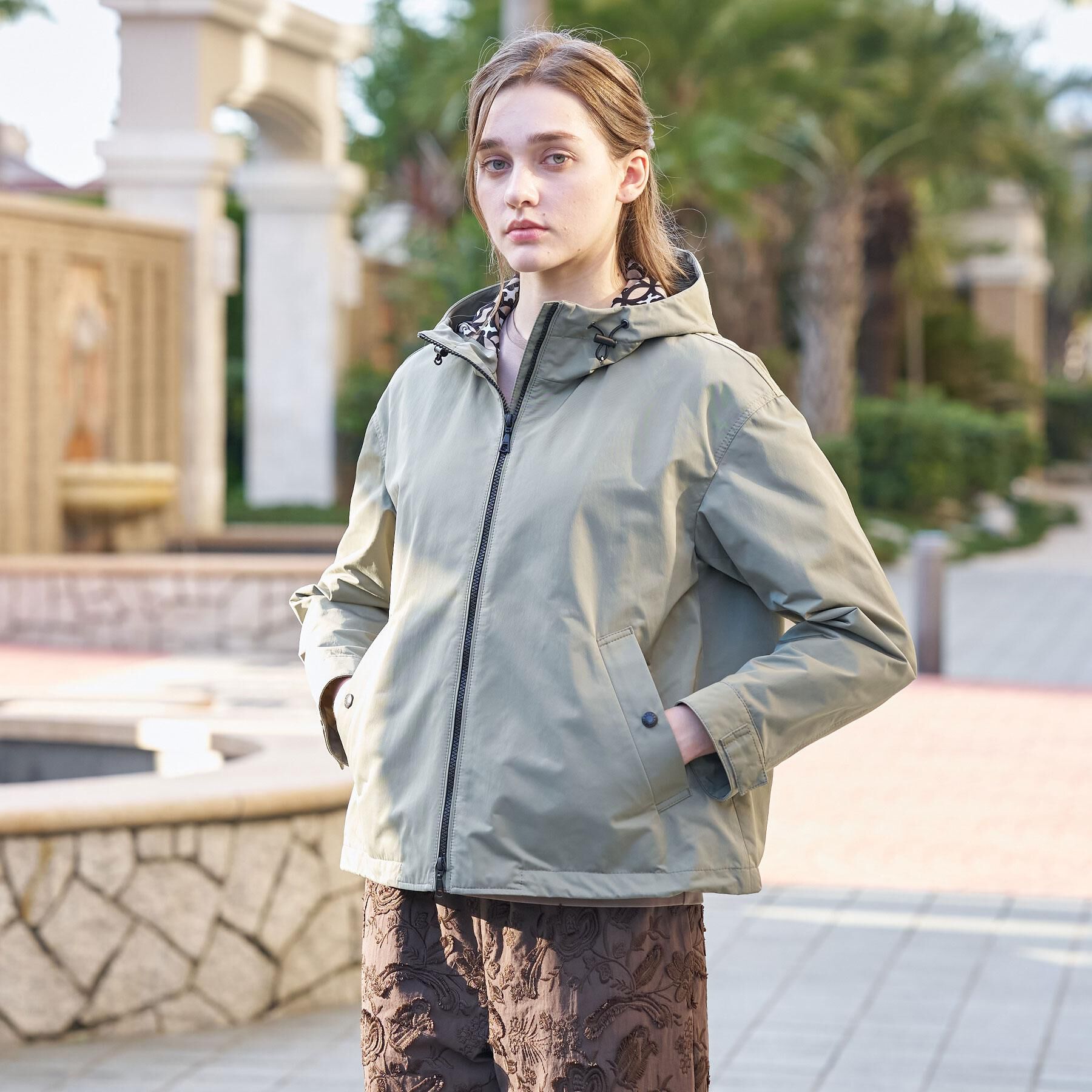 DRESSTERIOR「【ウォッシャブル/撥水素材】撥水ツイル マウンテンパーカー」|ブルゾン・スタジャン|