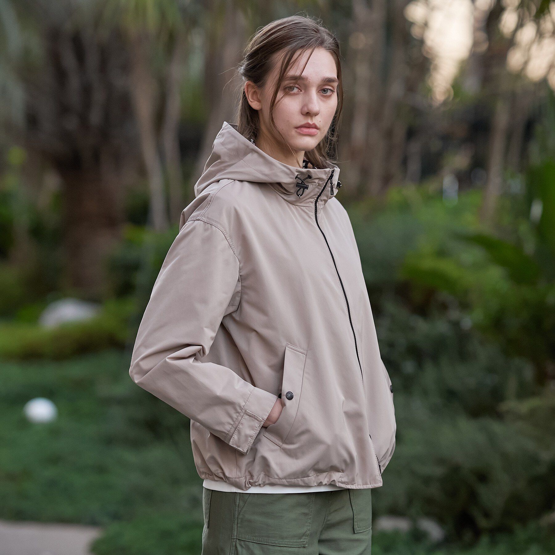 DRESSTERIOR「【ウォッシャブル/撥水素材】撥水ツイル マウンテンパーカー」|ブルゾン・スタジャン|