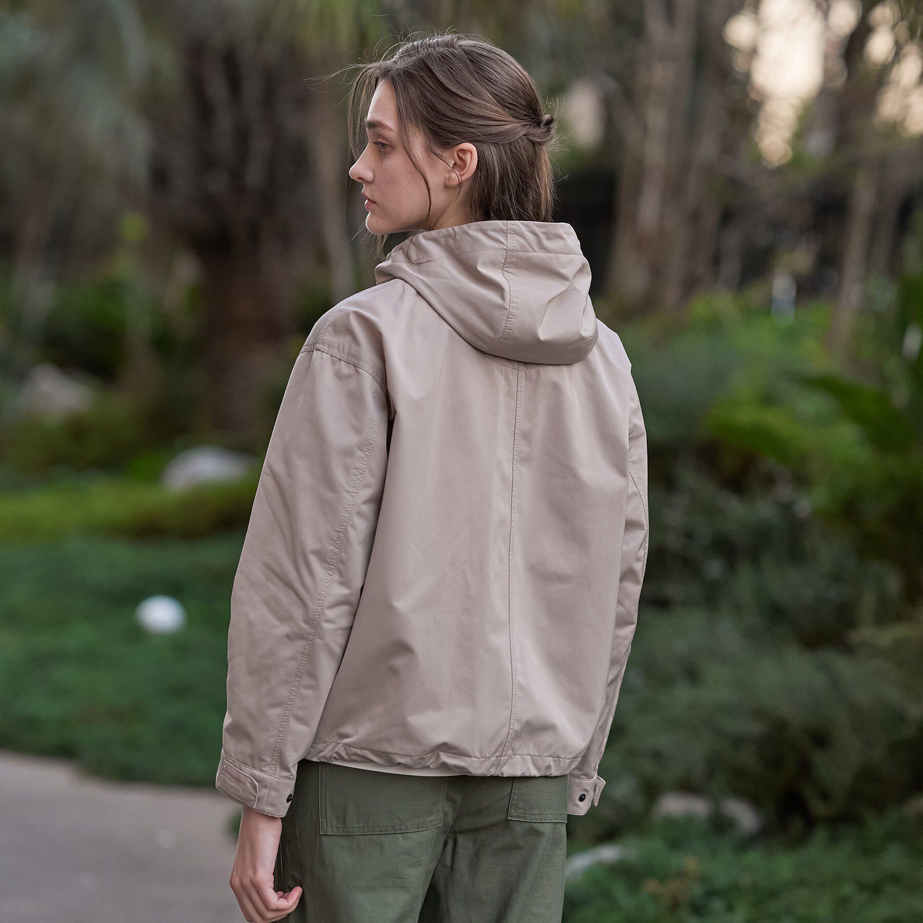 DRESSTERIOR「【ウォッシャブル/撥水素材】撥水ツイル マウンテンパーカー」|ブルゾン・スタジャン|