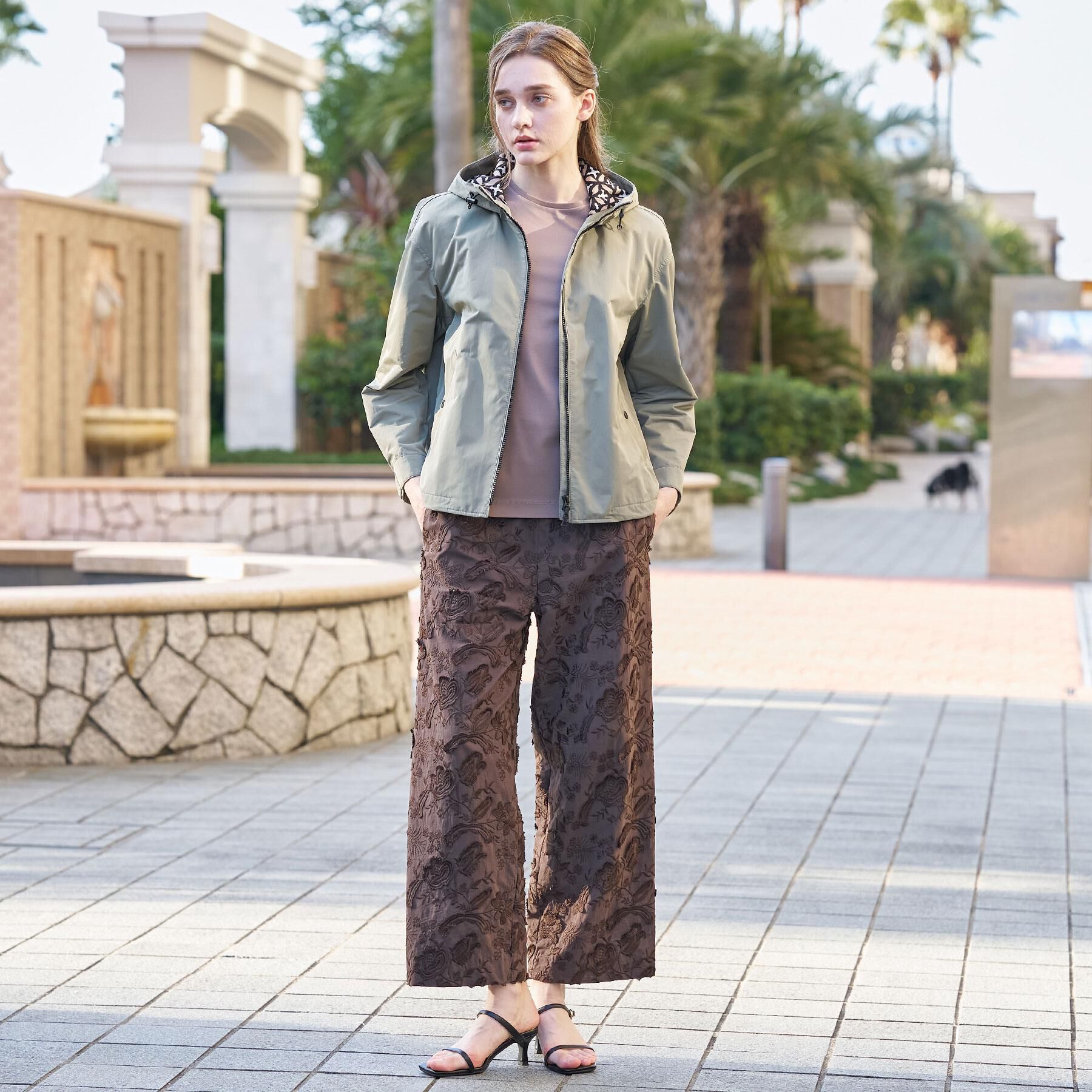 DRESSTERIOR「【ウォッシャブル/撥水素材】撥水ツイル マウンテンパーカー」|ブルゾン・スタジャン|