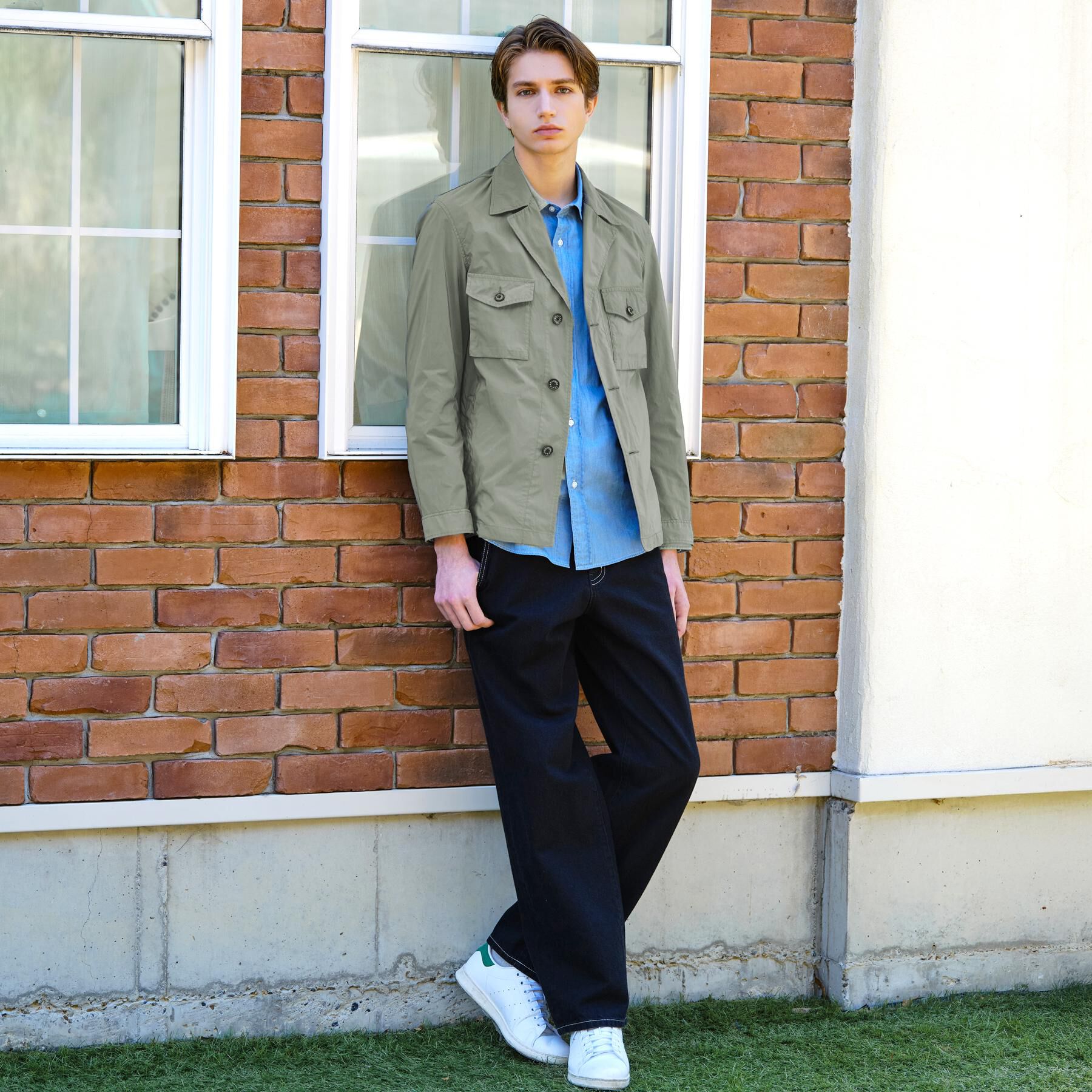 DRESSTERIOR「ガーメントダイ M65フィールドジャケット」|ブルゾン・スタジャン|