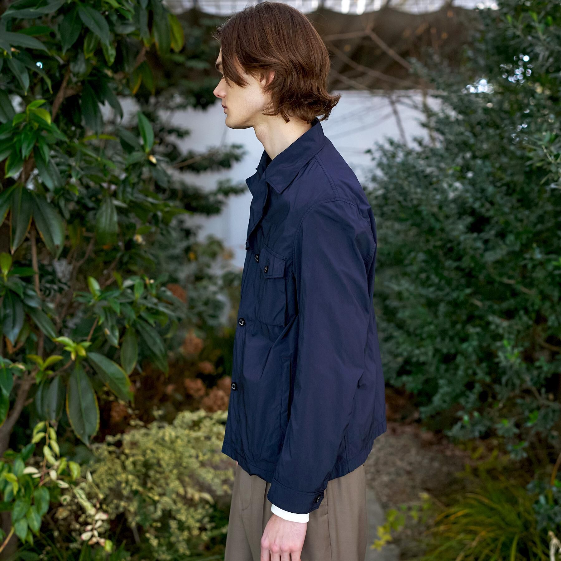 DRESSTERIOR「ガーメントダイ M65フィールドジャケット」|ブルゾン・スタジャン|