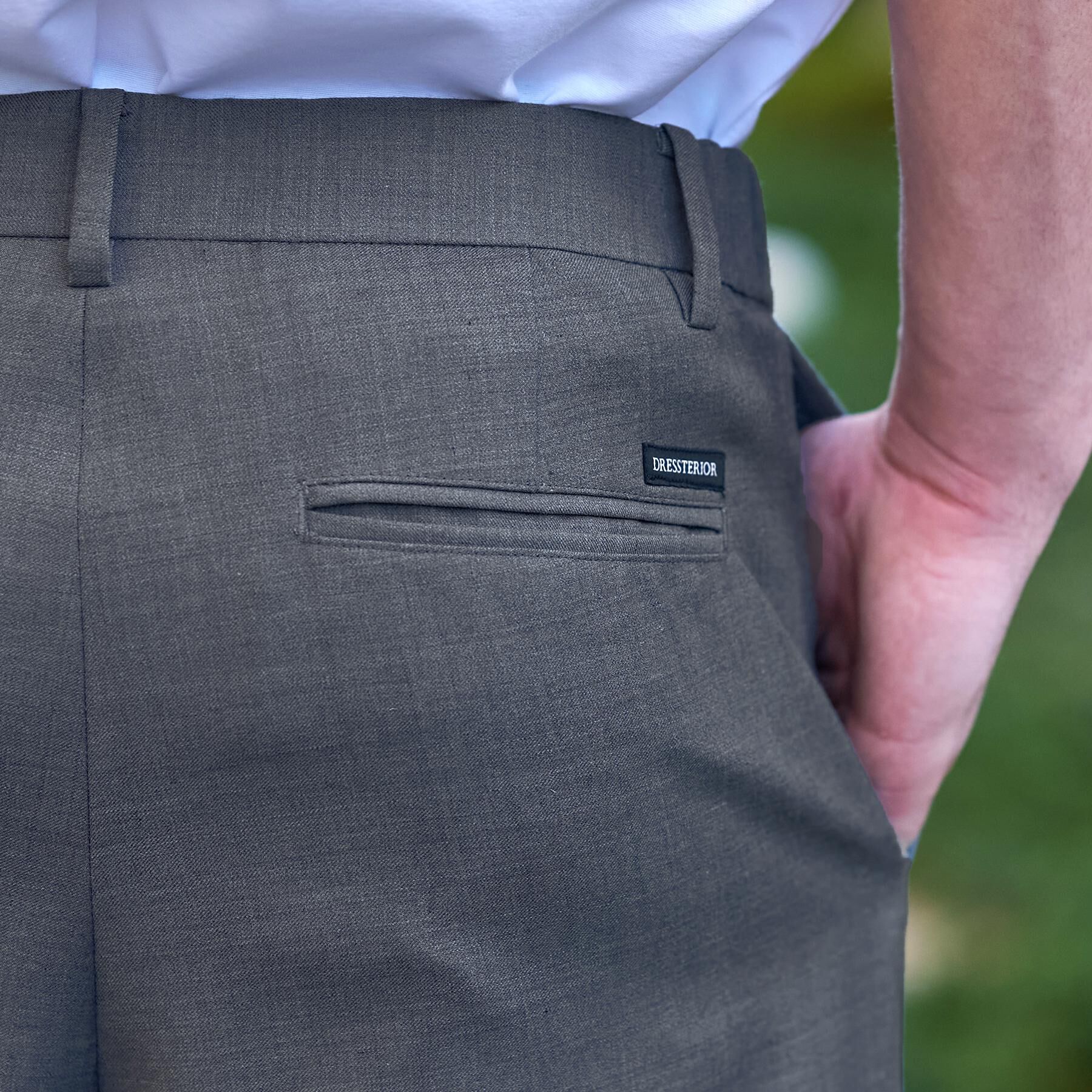 DRESSTERIOR「【家庭洗濯可】ウォッシャブル サイドゴア ワンタックワイドパンツ」|その他|