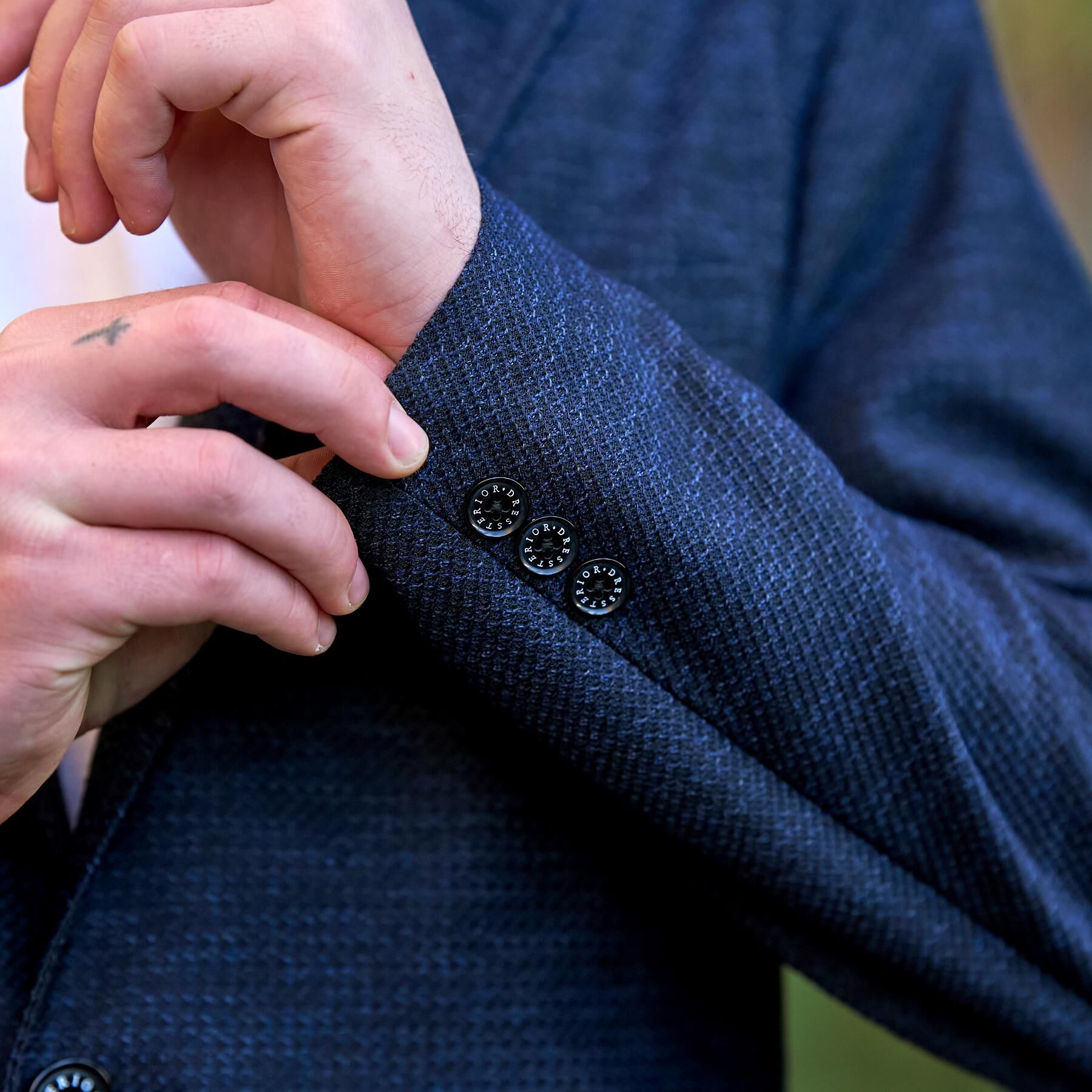 DRESSTERIOR「【Safari5月号掲載】鹿の子 コンフォータブルジャケット」|テーラードジャケット|