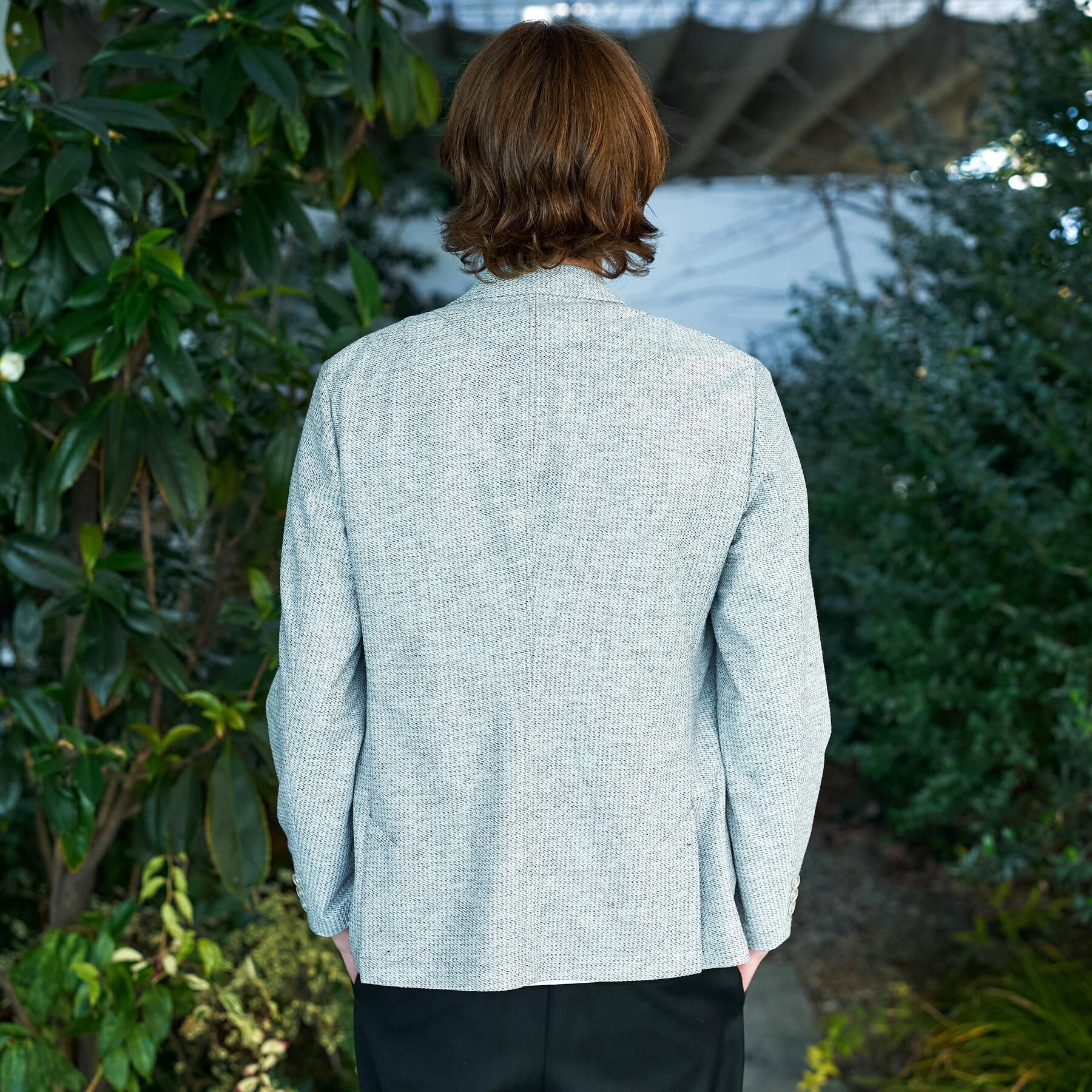 DRESSTERIOR「【Safari5月号掲載】鹿の子 コンフォータブルジャケット」|テーラードジャケット|