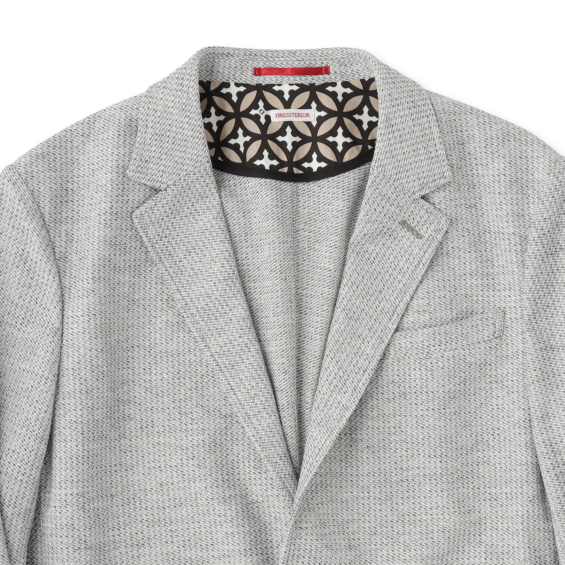 DRESSTERIOR「【Safari5月号掲載】鹿の子 コンフォータブルジャケット」|テーラードジャケット|