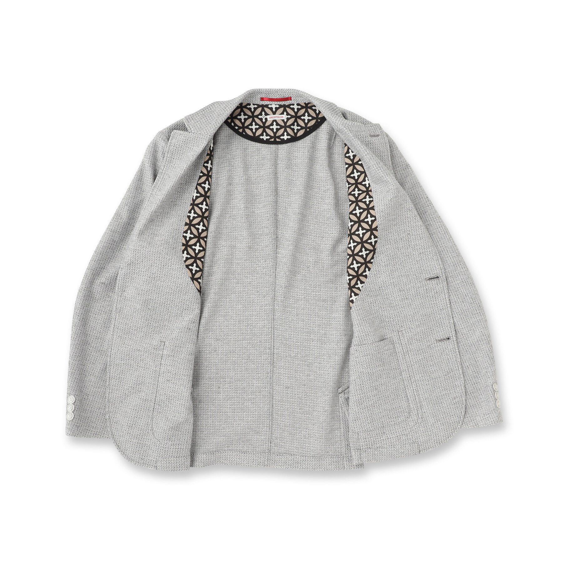 DRESSTERIOR「【Safari5月号掲載】鹿の子 コンフォータブルジャケット」|テーラードジャケット|